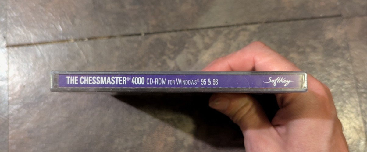 Chessmaster 4000 PC 1988 Microsoft Windows 95 New Sealed Fast Shipping