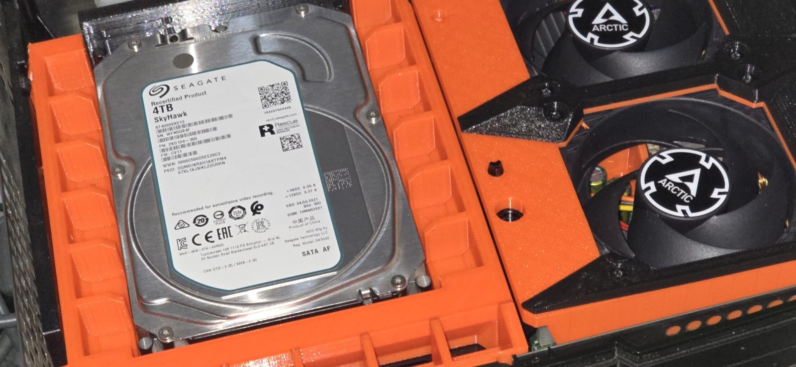 Dual 80mm Fan Upgrade Kit for Original Xbox