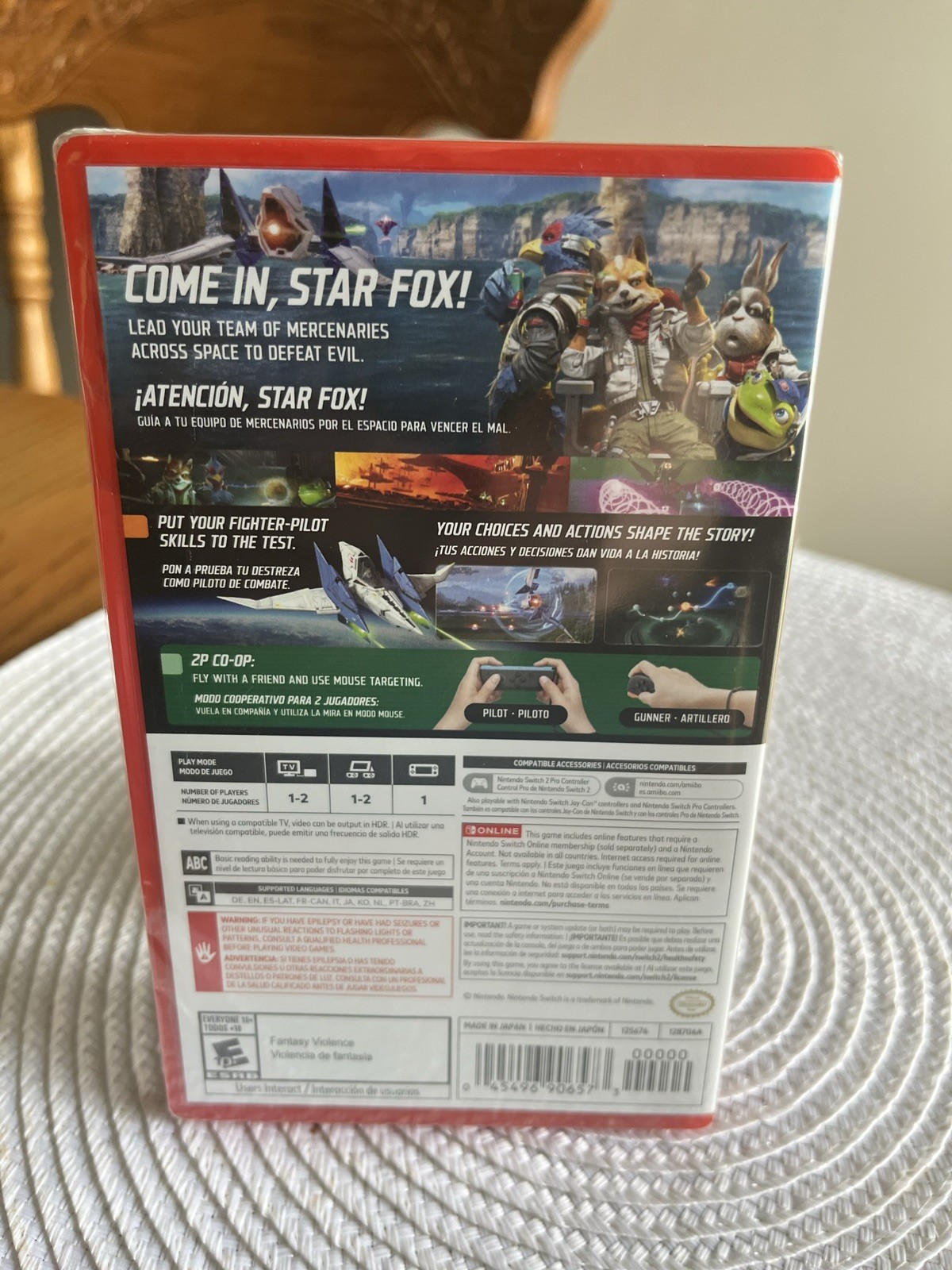 Star Fox – (Nintendo Switch 2)(Brand New/Sealed)