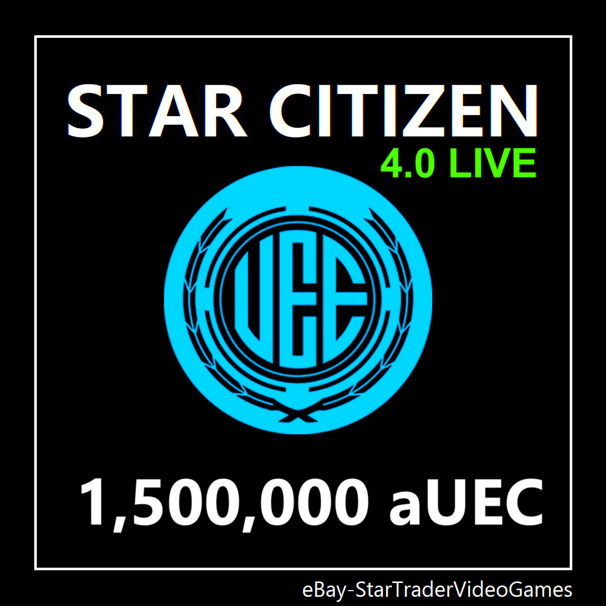 STAR CITIZEN – 1,500,000 aUEC (Alpha UEC) for 4.0 LIVE