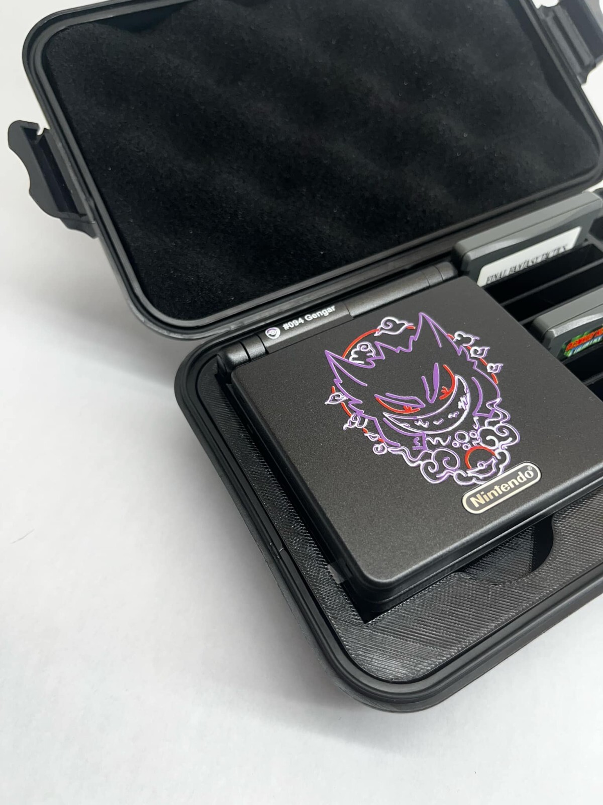 Protective Carrying Case for Gameboy Advance SP | SENAC LLC | Holds 13 Games