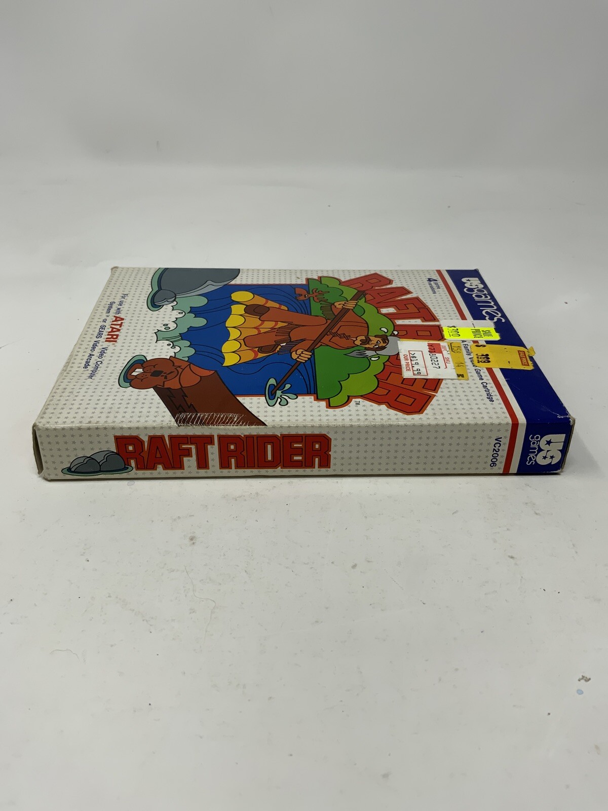 Raft Rider (Atari 2600, 1982) Complete In Box Tested And Working