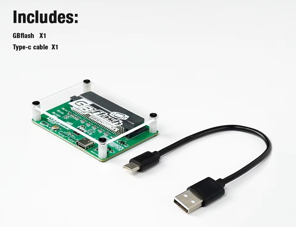 Game Card Burner for Game Boy/Game Boy Advance Backup Roms Saves Game Reader Fla