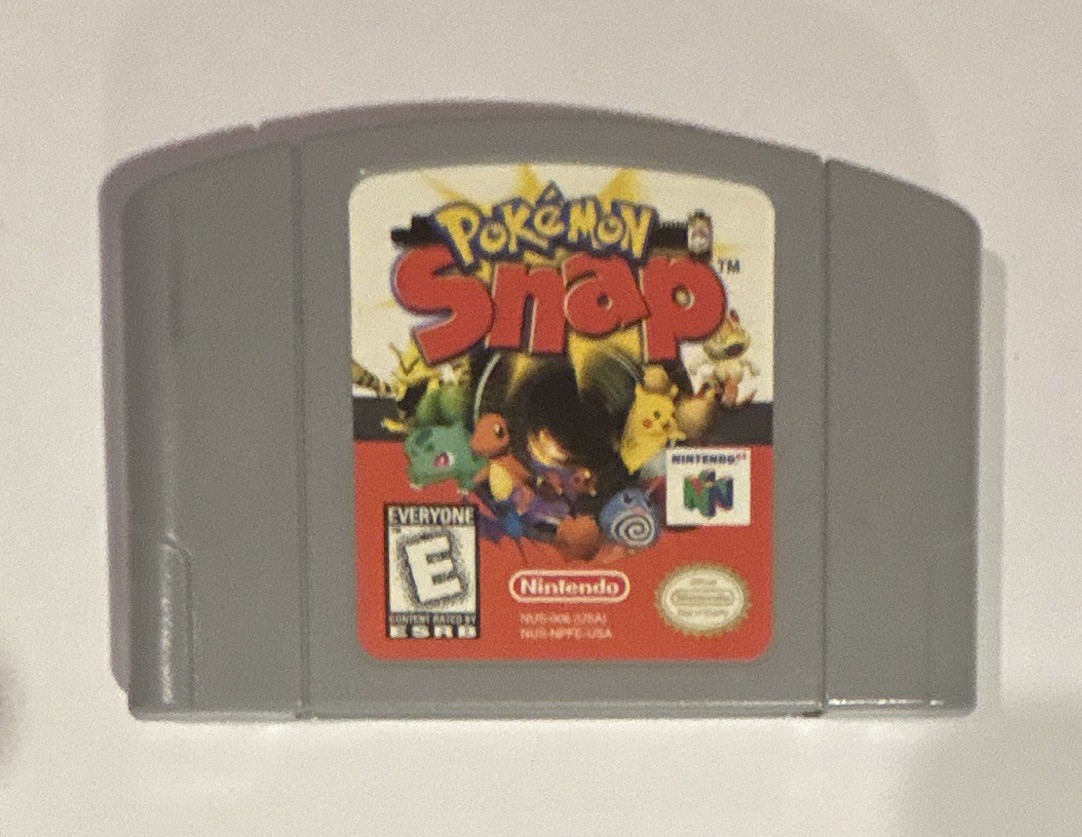 *Authentic & Tested* Nintendo Pokémon Snap Nintendo 64 N64 Game Pak Cartridge