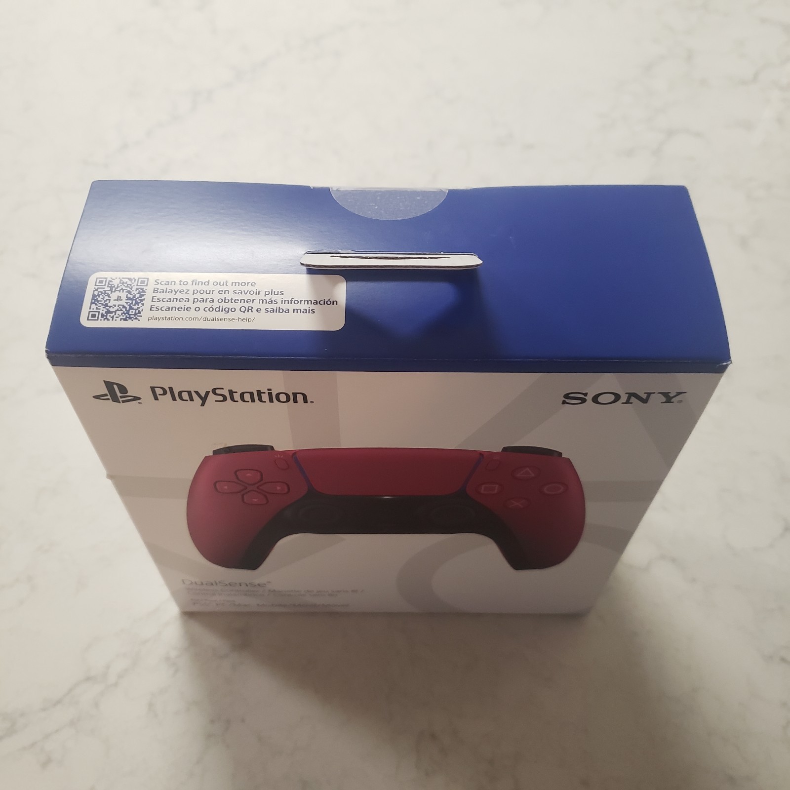 Sony PlayStation DualSense Wireless Controller – Cosmic Red