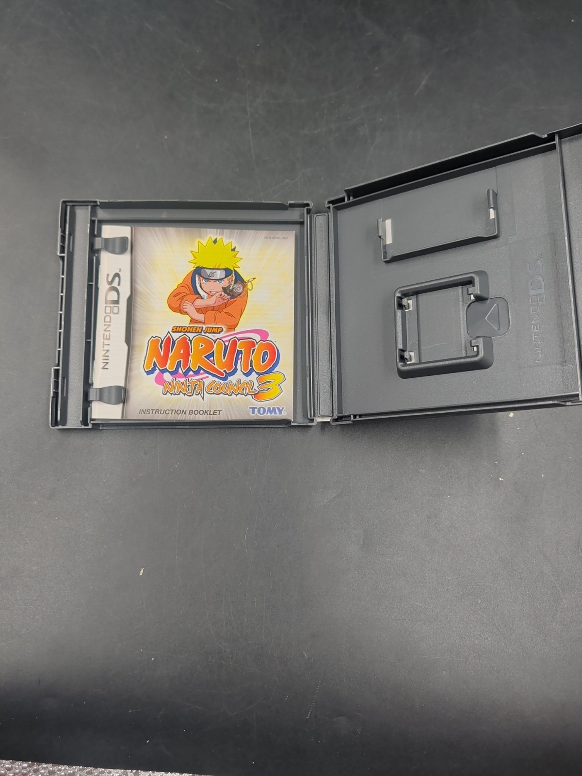 Naruto Ninja Council 3 Nintendo DS Replacement Case & Manual Only No Game