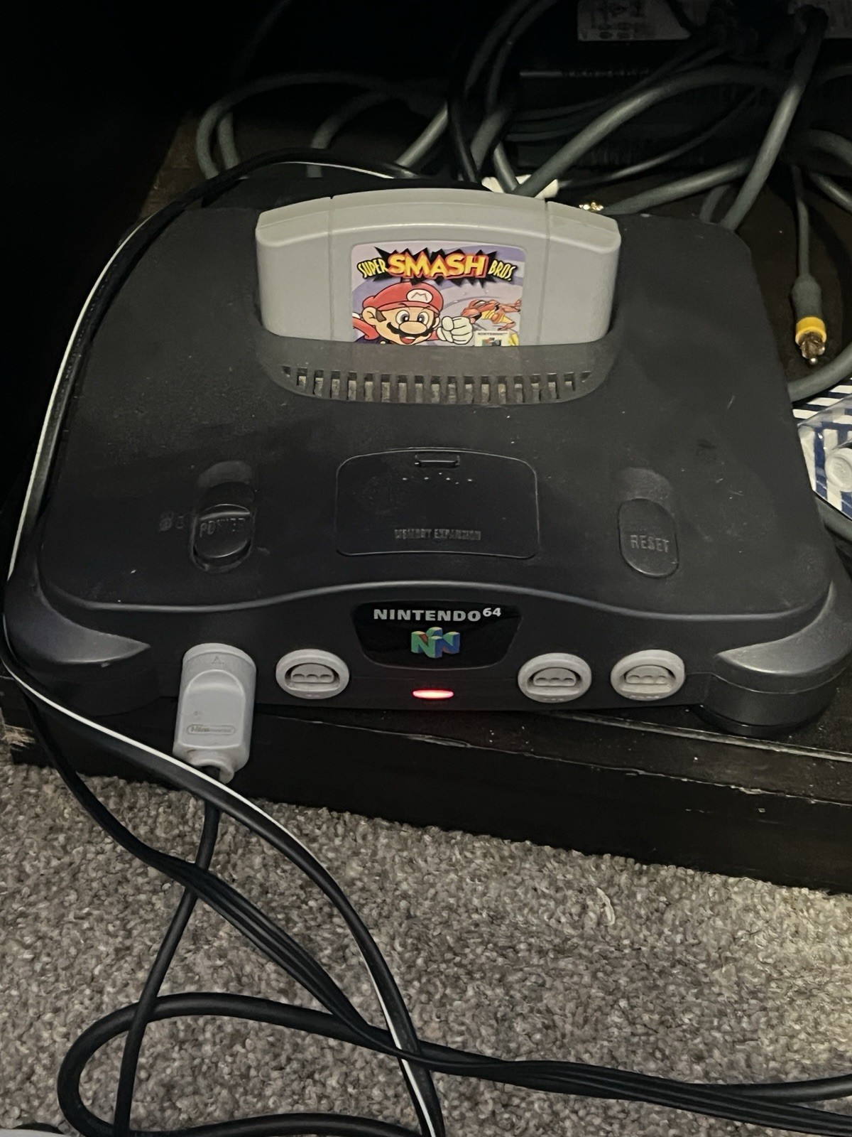 Super Mash Bros. (Nintendo 64 N64) Brothers Authentic Tested Works! Very Clean!