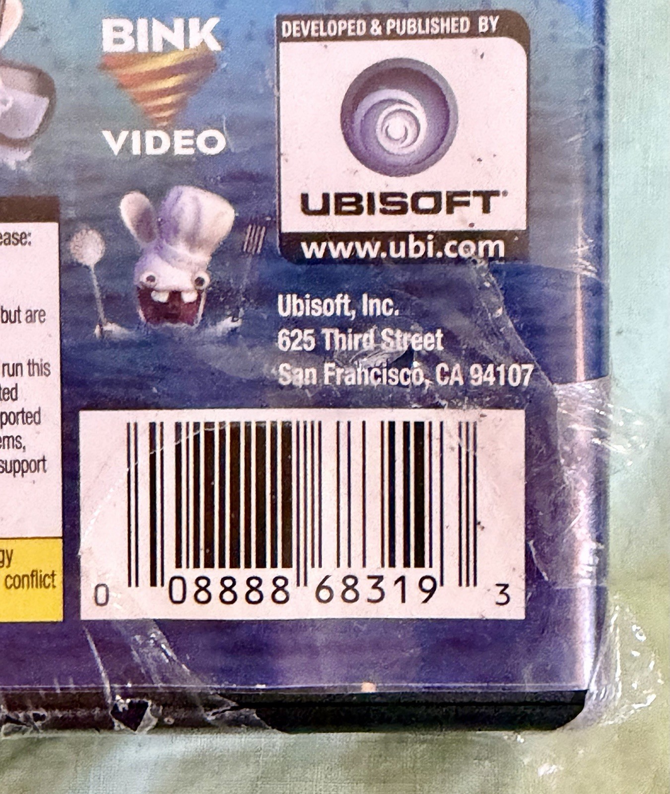 Rayman – Raving Rabbids (Ubisoft PC Game – 2006) Rated E – NEW Sealed