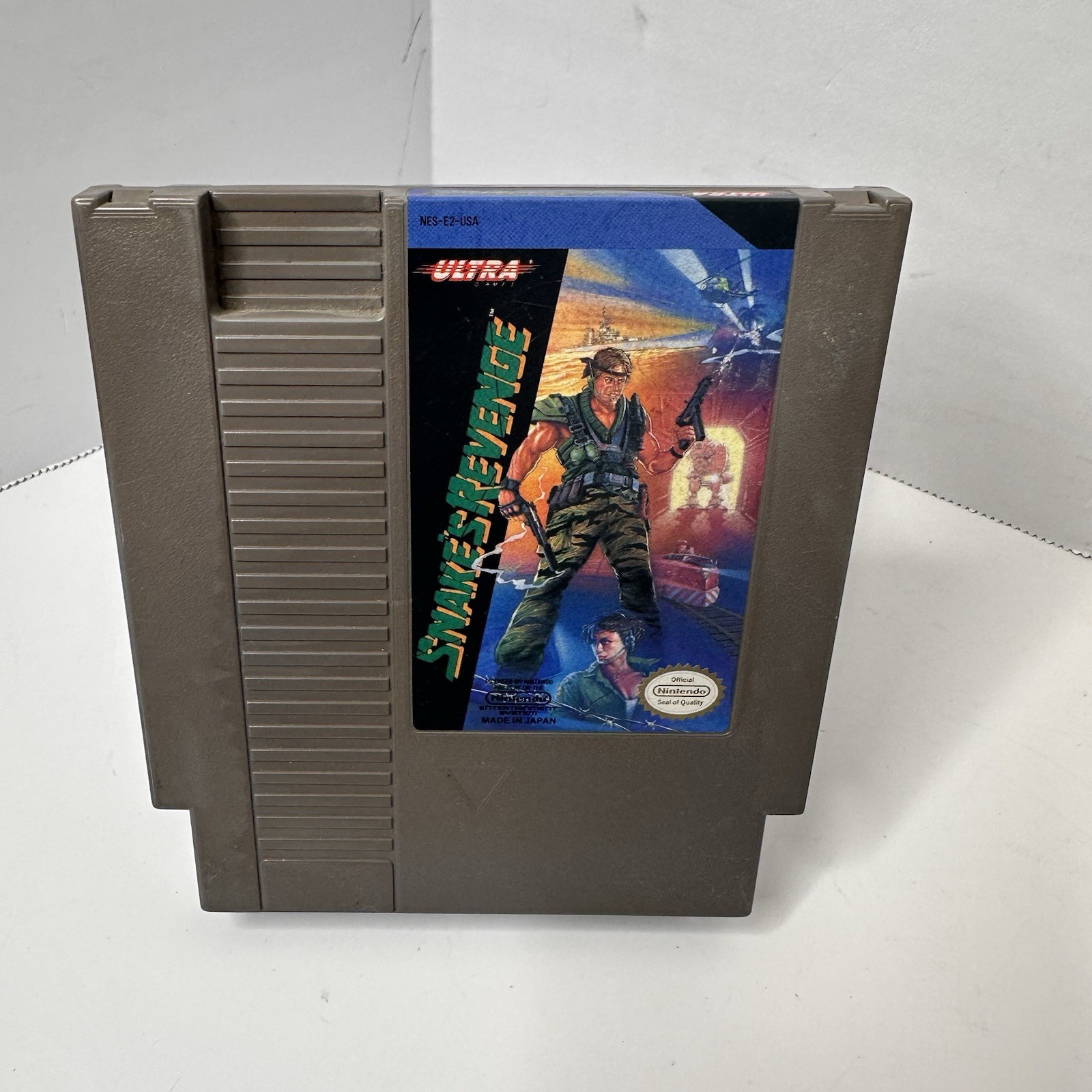 Metal Gear & Snake’s Revenge Lot Nintendo NES Lot Of 2 Tested / Working