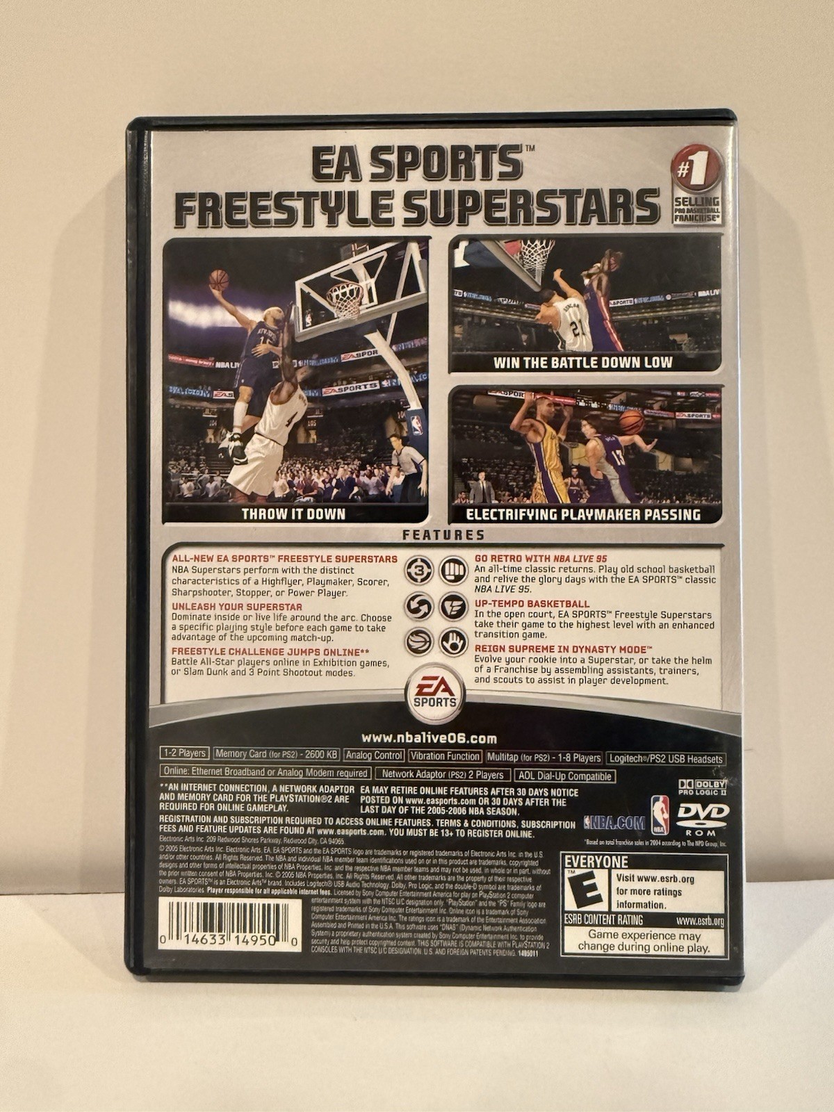 NBA Live 06 (Sony PlayStation 2, 2005) – CIB Complete – Tested