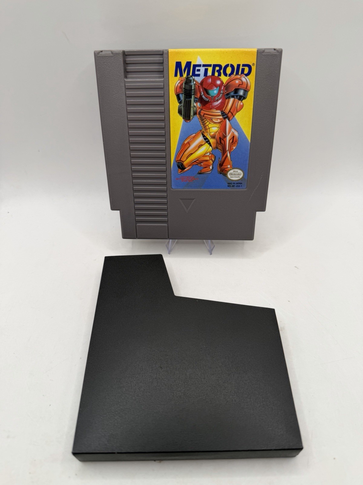 Metroid (Nintendo NES, 1987) Yellow Label Authentic Tested And Working Fast Ship