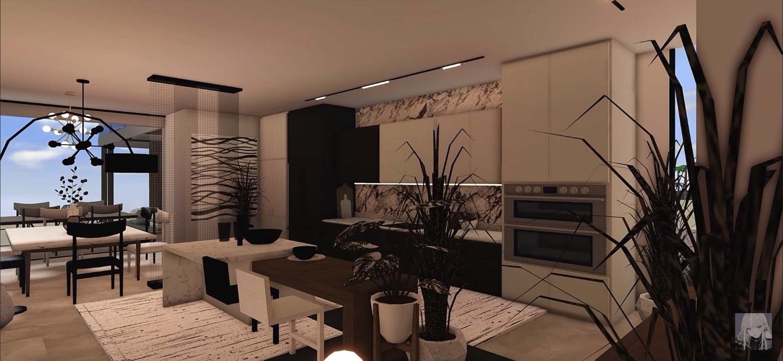 MODERN LUXURY TROPICAL DREAM HOME BLOXBURG.FAST BUILDER FOR AFFORDABLE PRICE