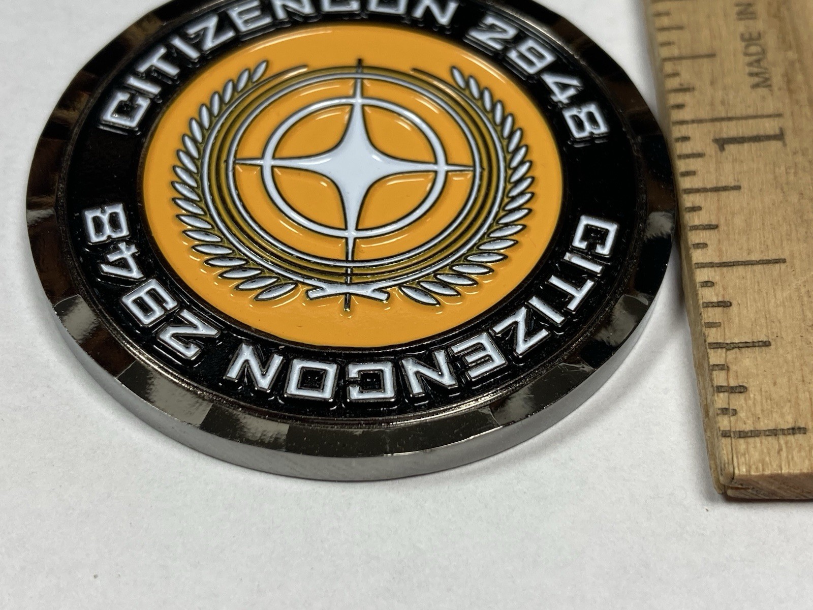 Star Citizen CitizenCon 2948 Exclusive Enameled Challenge Coin – MINT CONDITION