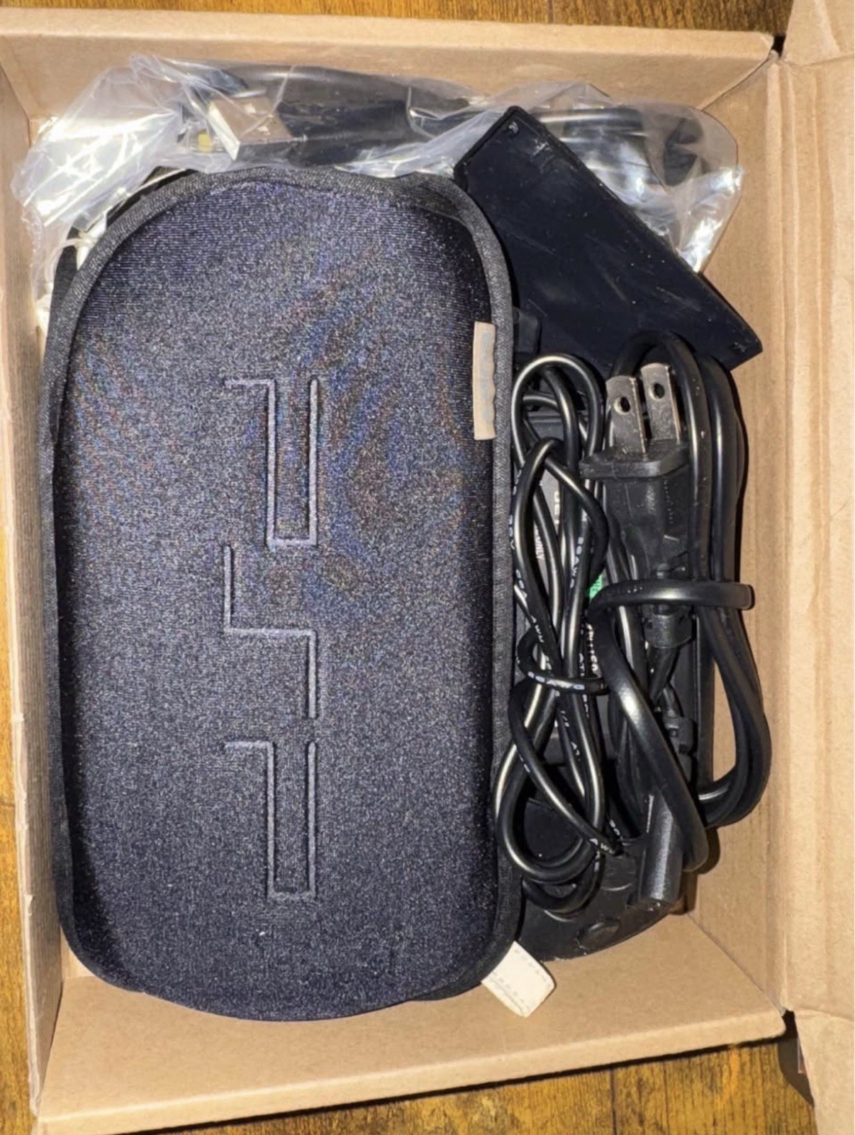 Sony PSP-1000 Black Handheld System Bundle w/ Case, Charger, UMD Compatible