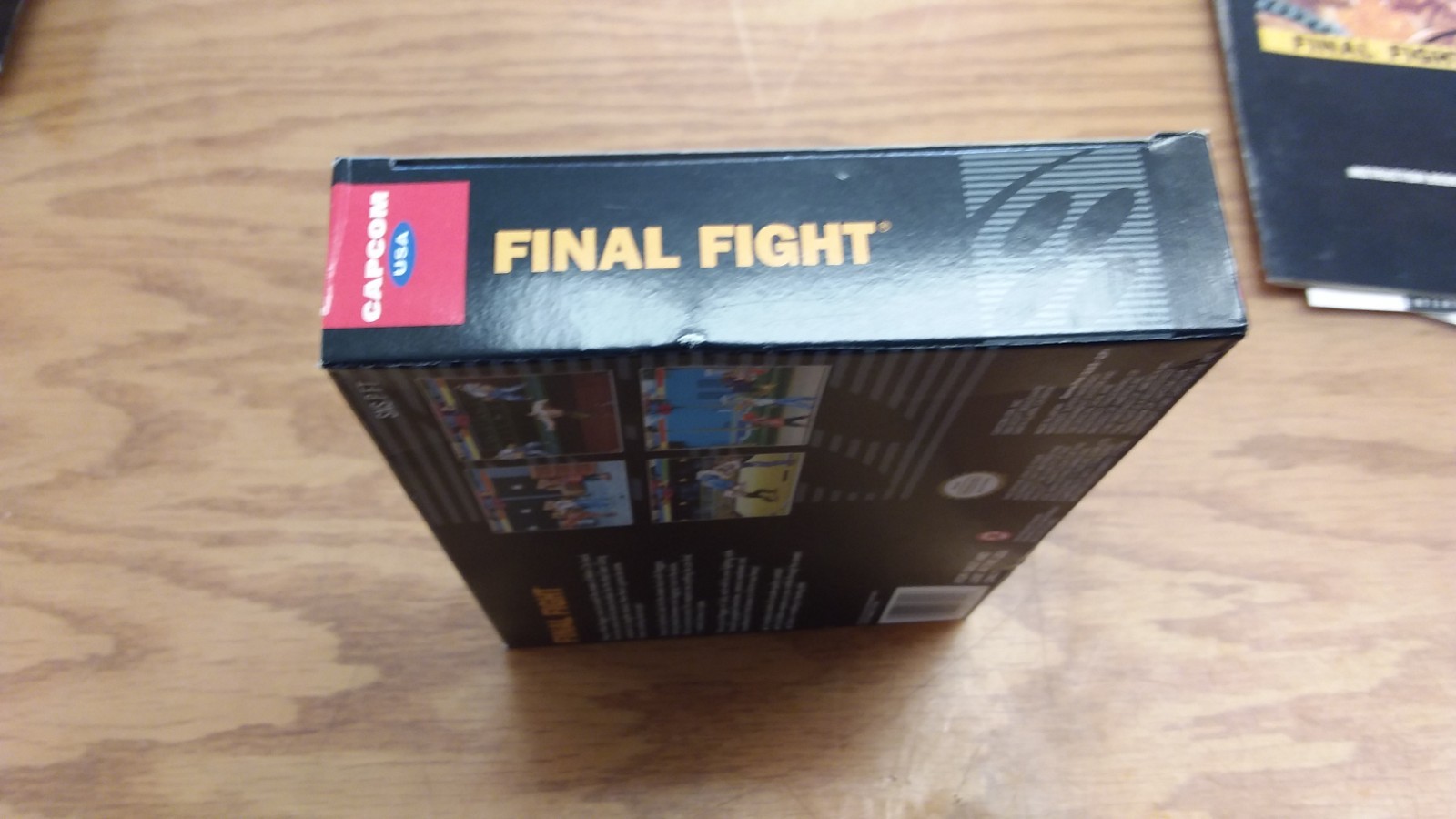 FINAL FIGHT (Super Nintendo, 1991) Near CIB NO WARRANTY CARD