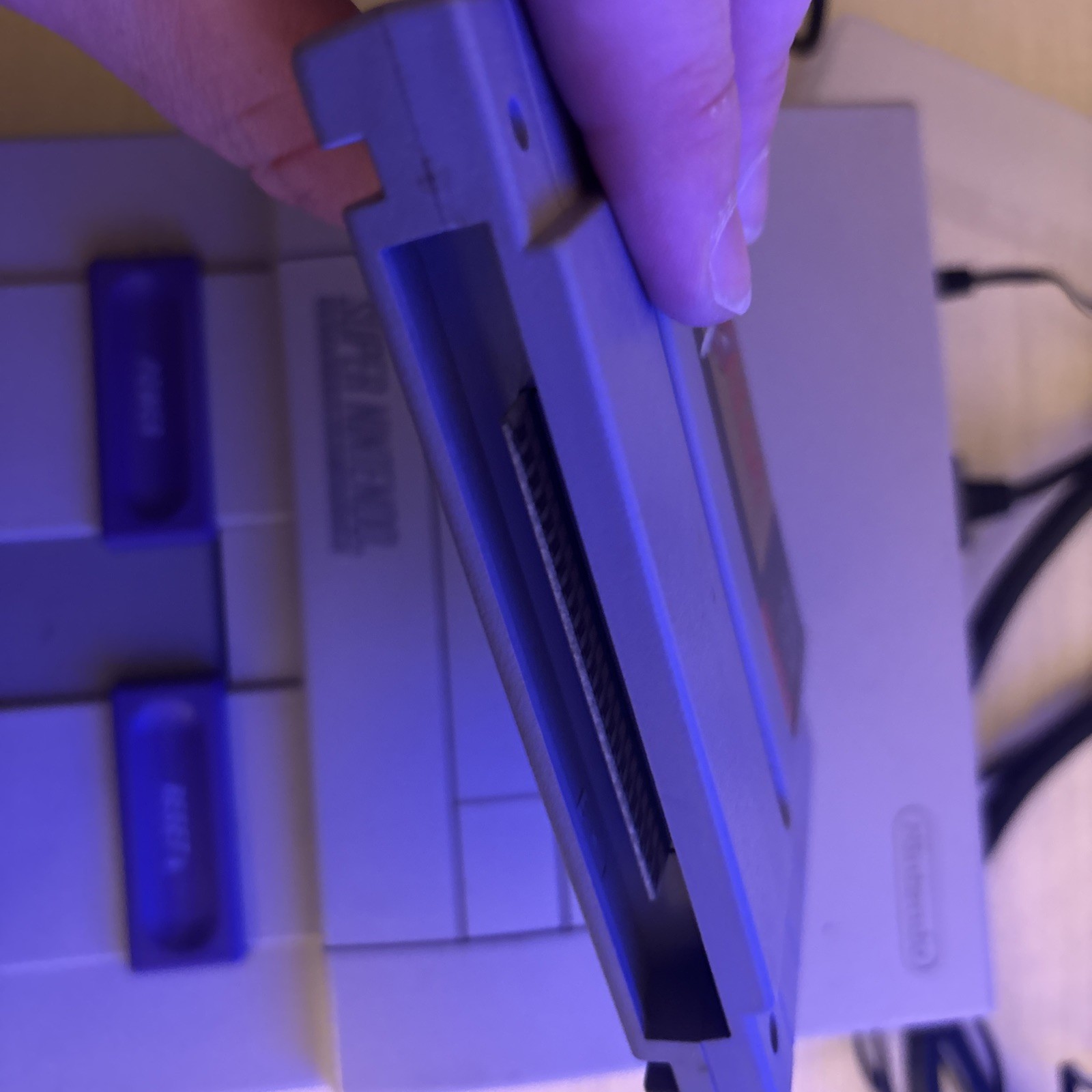 SNES AUTHENTIC Super Nintendo Bundle with Zelda, cables, controller, and more!!!