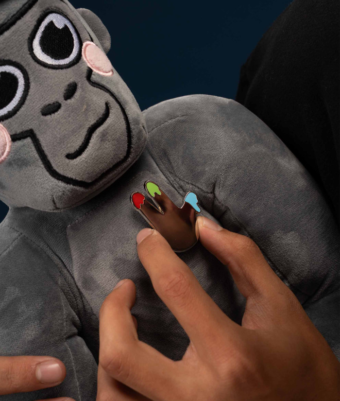 Official Gorilla Tag Plush ELLIOT Valentine Monke Plushie Juniper/Makeship NEW