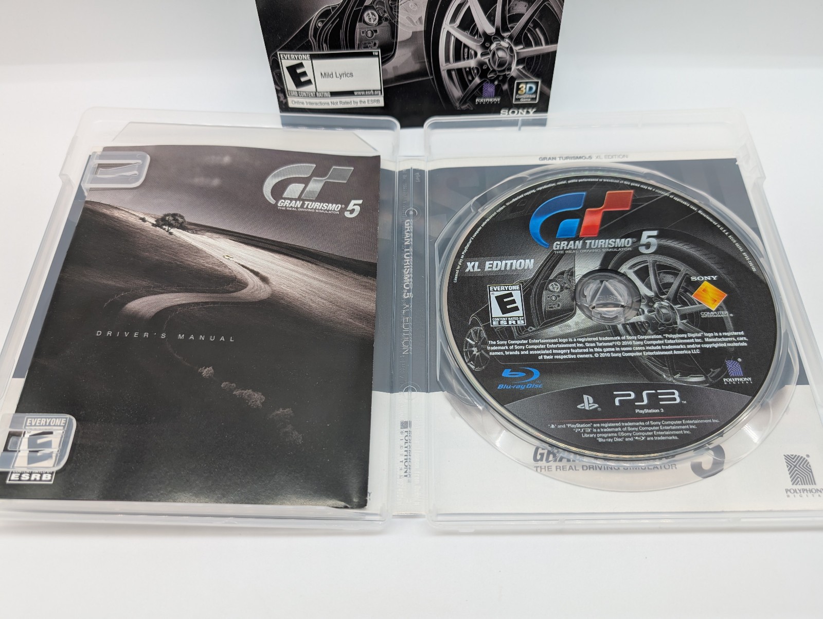 Gran Turismo 5: XL Edition (Sony PlayStation 3) VERY GOOD, W/MANUAL, PS3