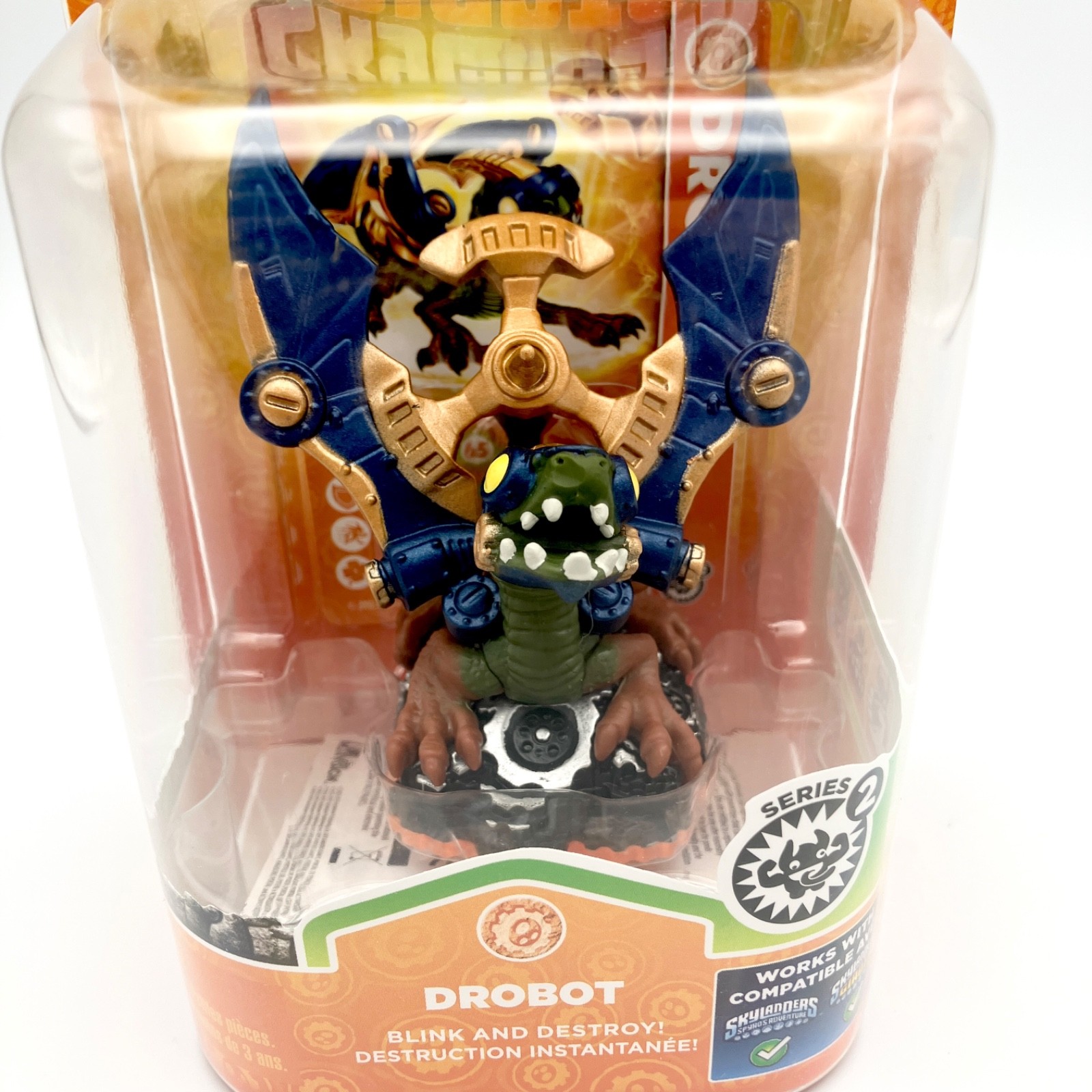 Skylanders Giants Drobot Series 2 Figure NIB Activision NEW SEALED ~ RARE