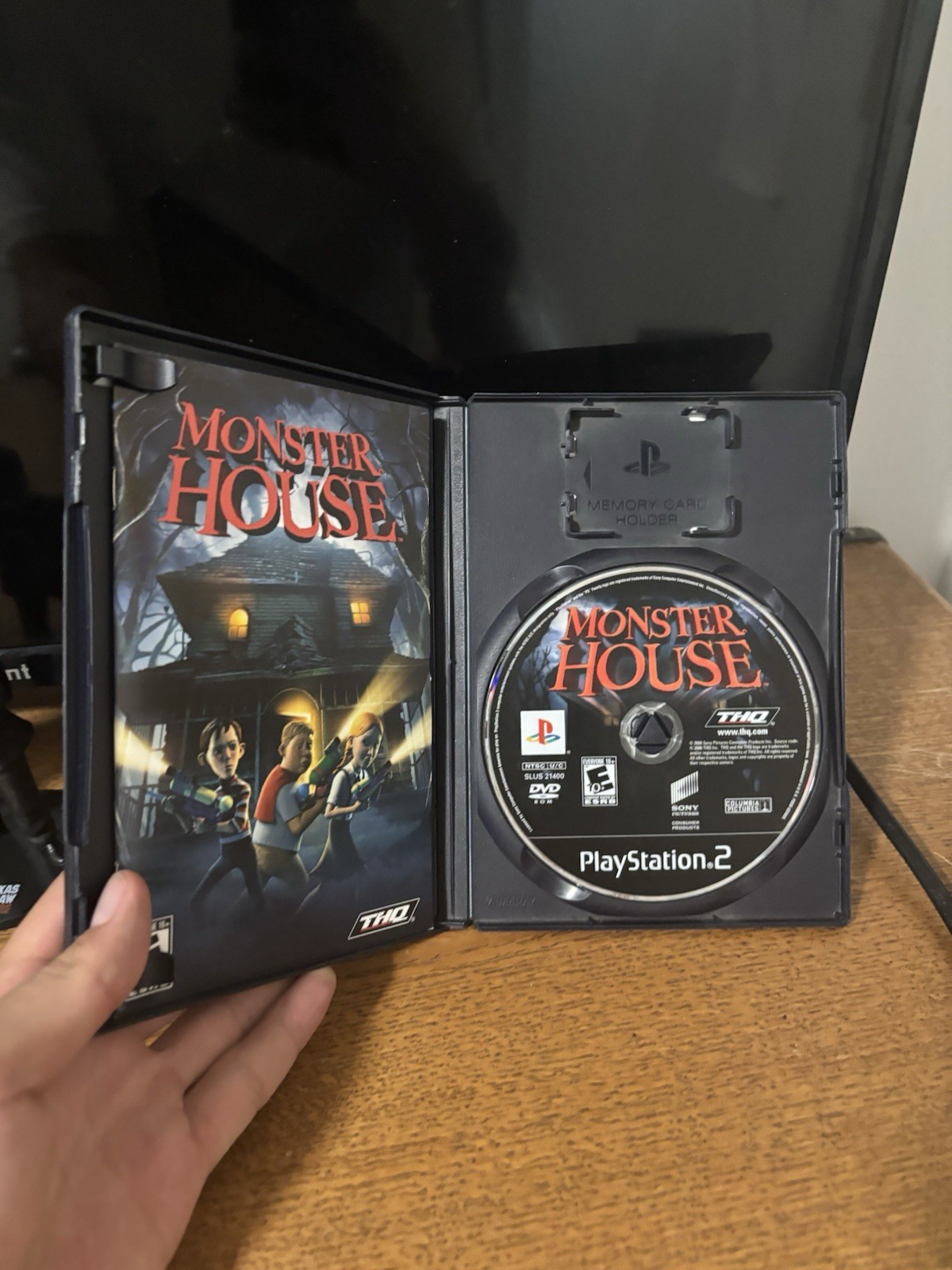 THQ Monster House Sony PlayStation 2 PS2 CIB E10+ Everyone 10+ NTSC-U/C