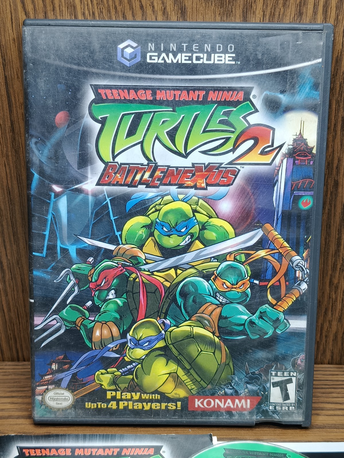 Teenage Mutant Ninja Turtles 2 & 3 BattleNexus Mutant Nightmare GameCube Bundle
