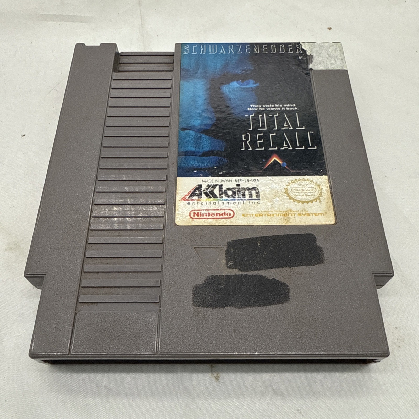 Total Recall Nintendo NES Video Game Cartridge Only Tested & Working Clean Pins