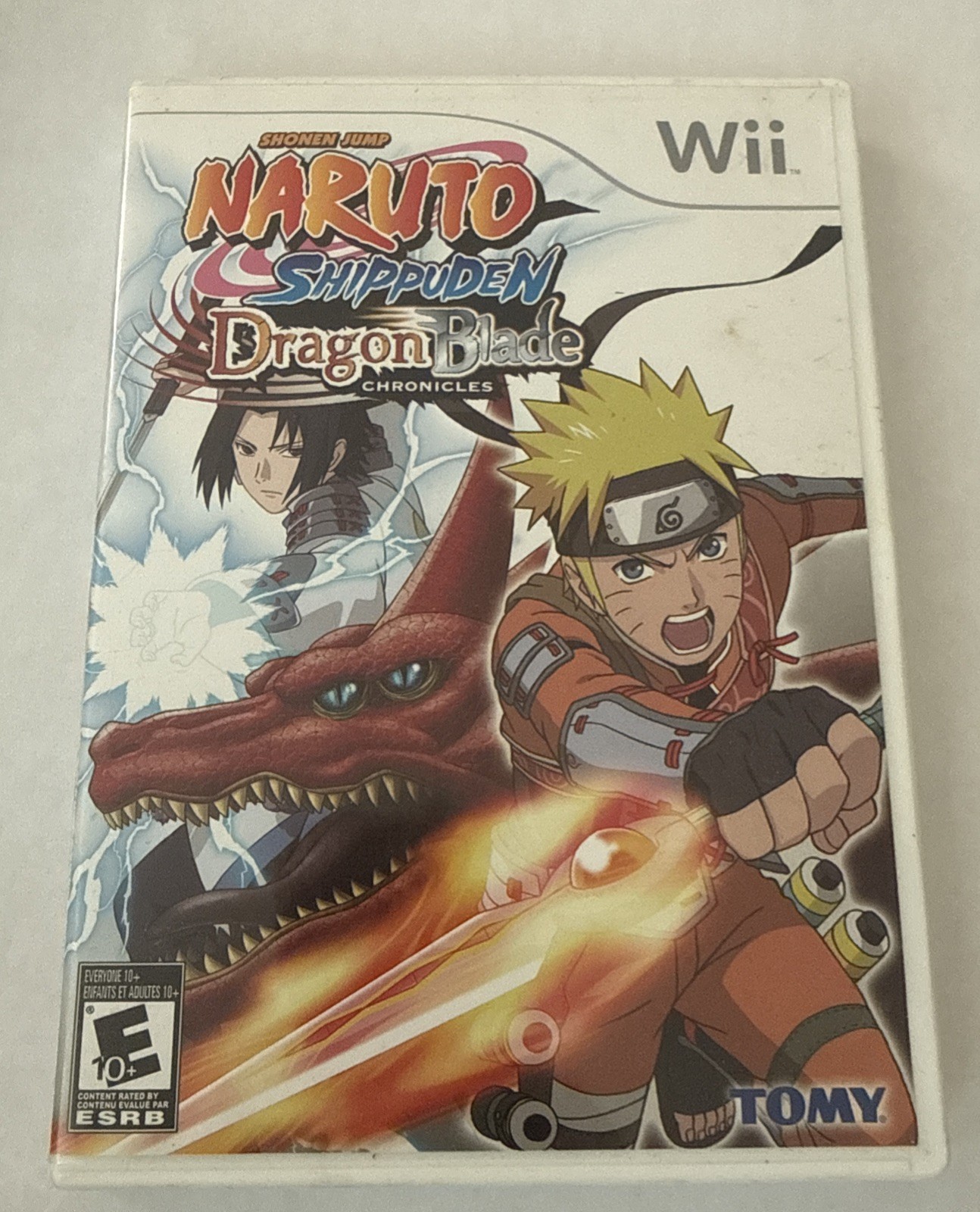 Naruto Shippuden Dragon Blade Chronicles Nintendo Wii Complete in Box