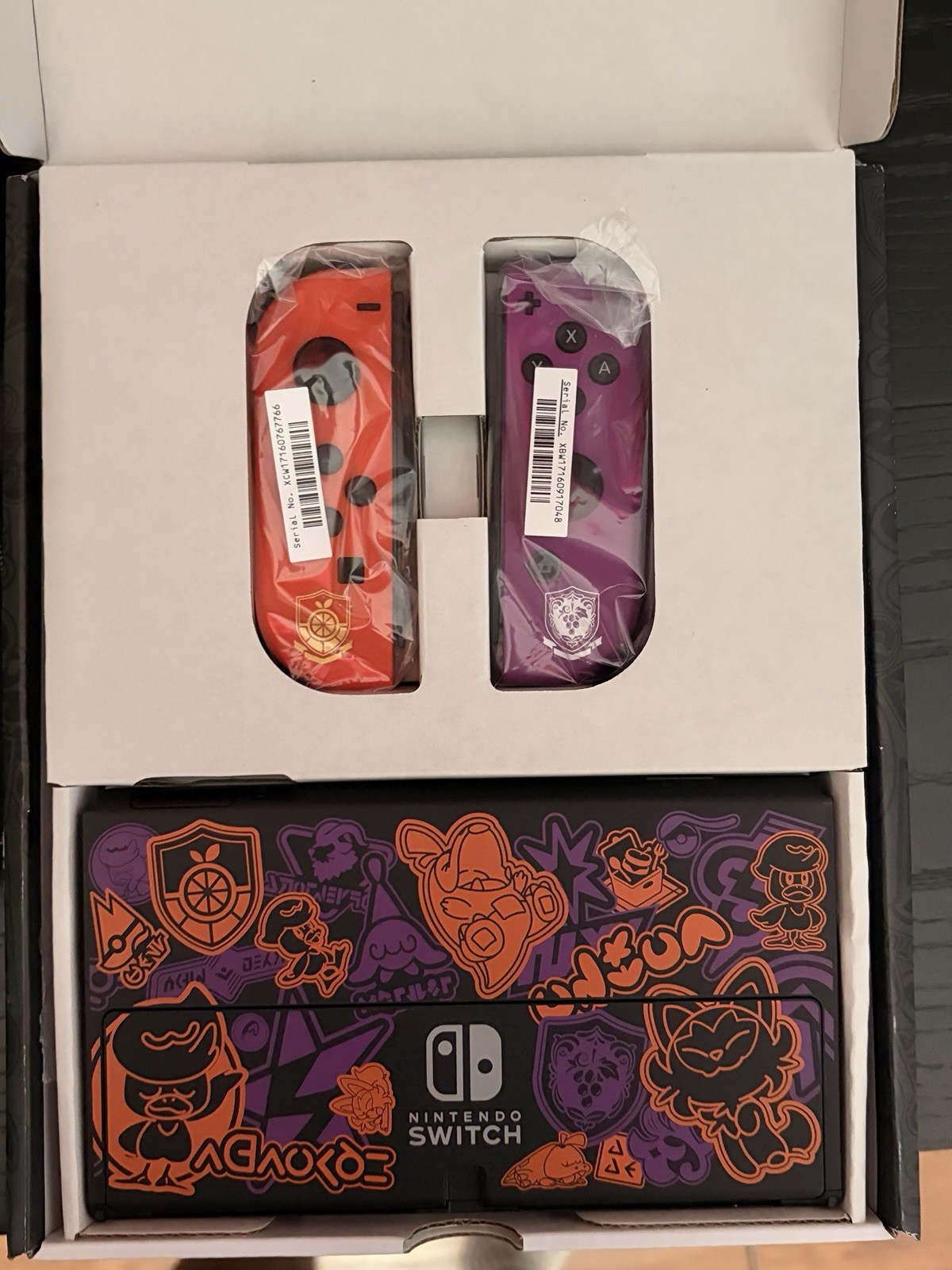 Nintendo Switch OLED Scarlet and Violet Edition Console US