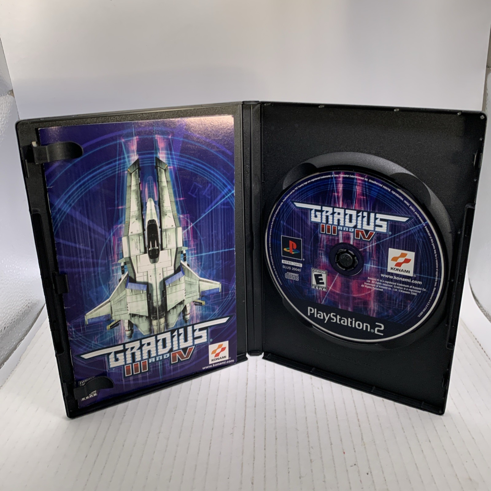 Esteem Condition Gradius III 3 and IV 4 (Sony PlayStation 2, 2000) PS2 See Pics