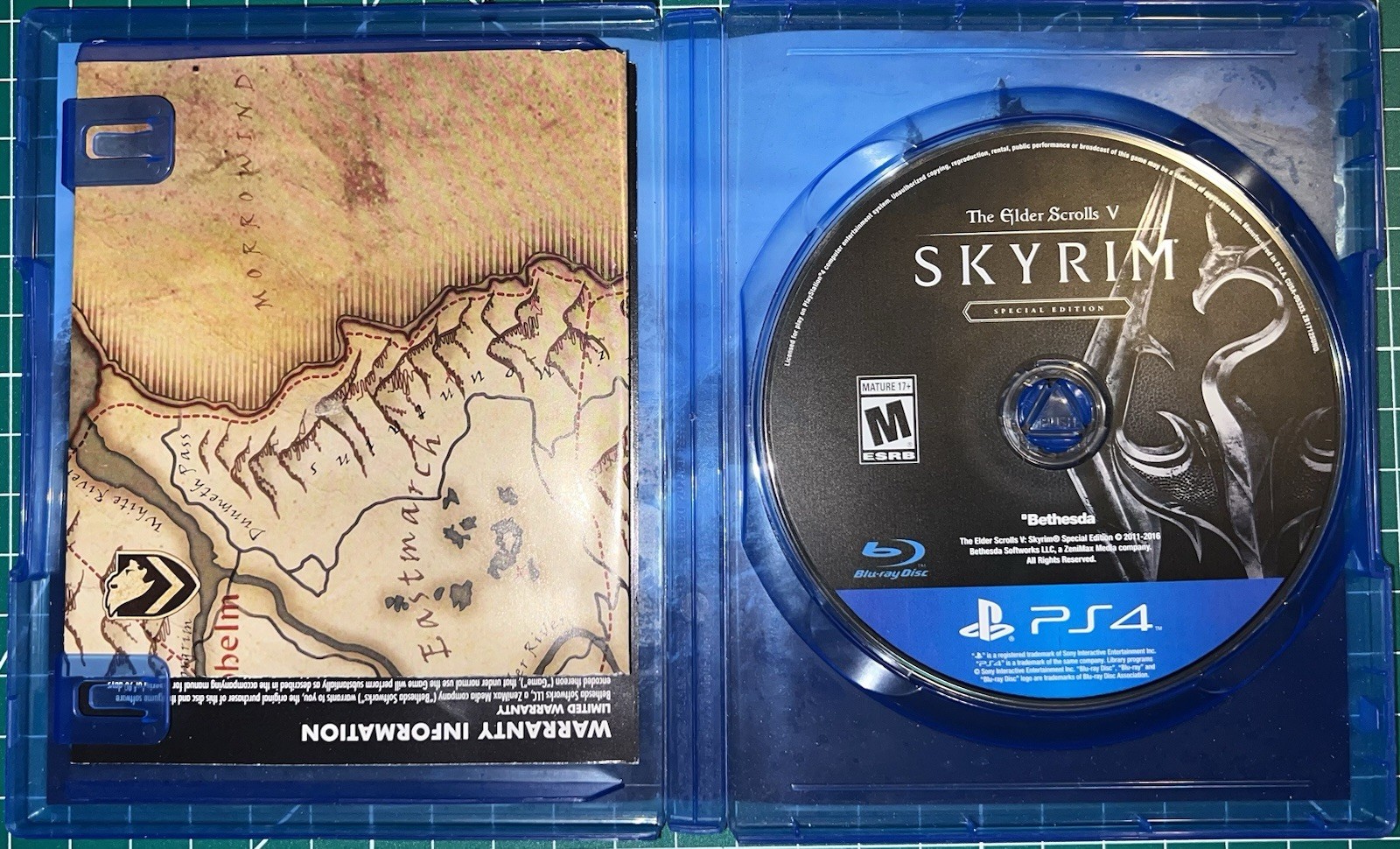 Elder Scrolls V: Skyrim — Special Edition (PlayStation 4, 2016) CIB. Tested.