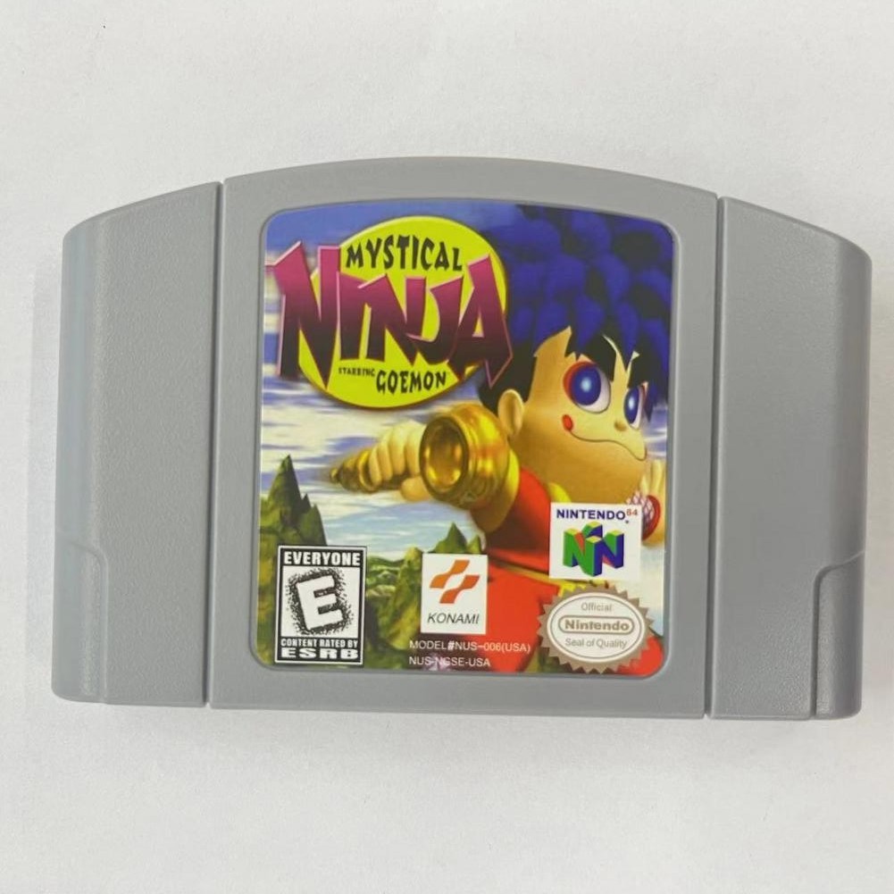 Mystical Ninja Starring Goemon – Nintendo 64 (N64) Highly collectible