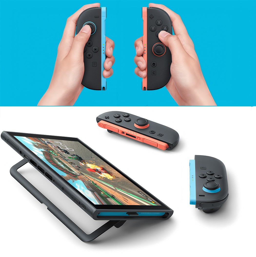 Wireless Gamepad Left & Right Game Controller For Nintendo Switch2 Joy-Con2 HP