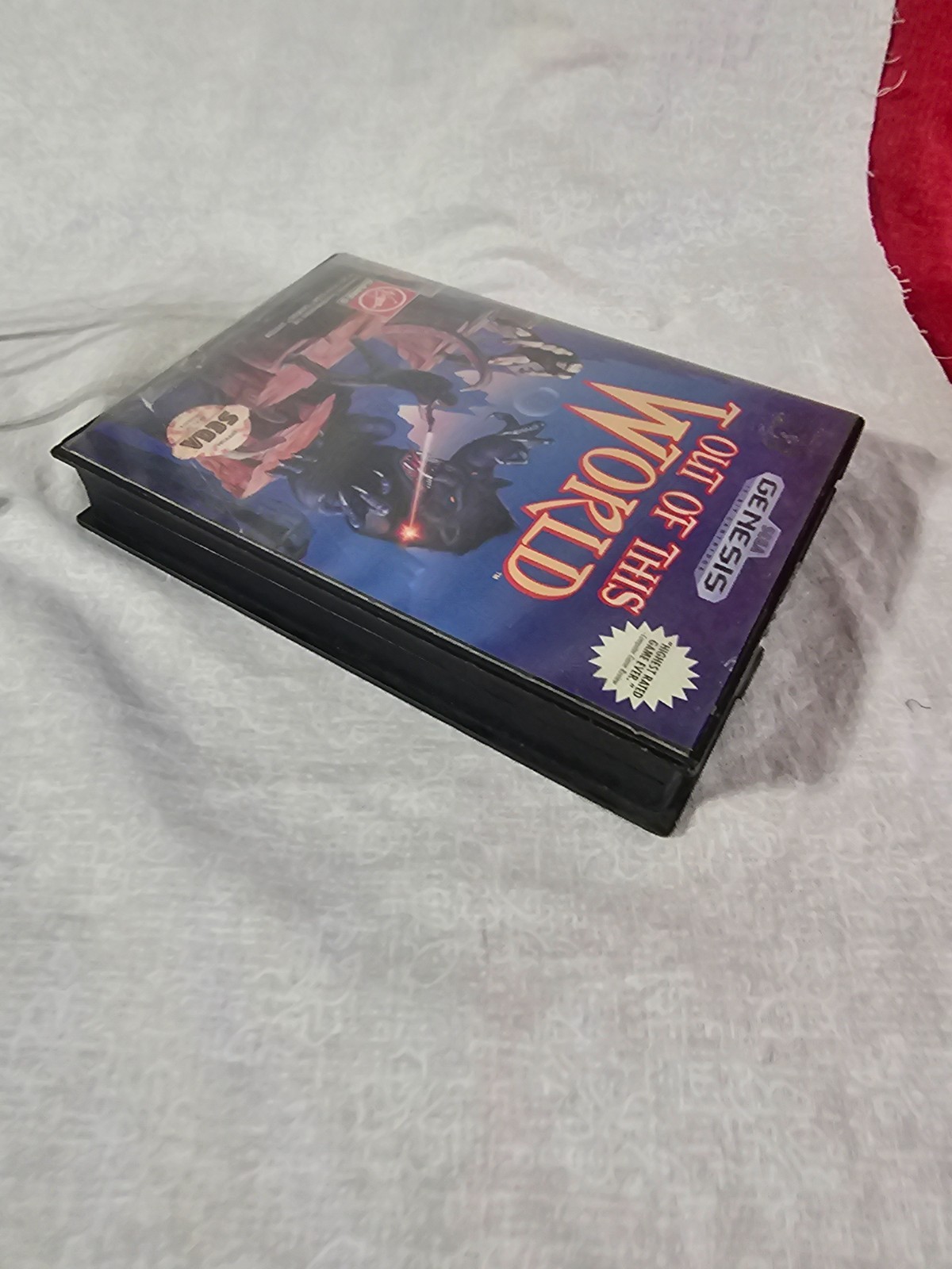 Out of This World (Sega Genesis, 1994) Cartridge T-70106 1 Year Guarantee Tested