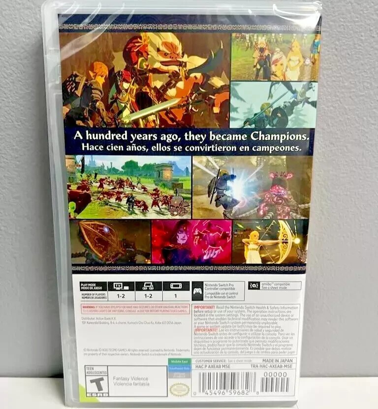 Hyrule Warriors Definitive [DE] + Age of Calamity Switch Sealed Game Bundle