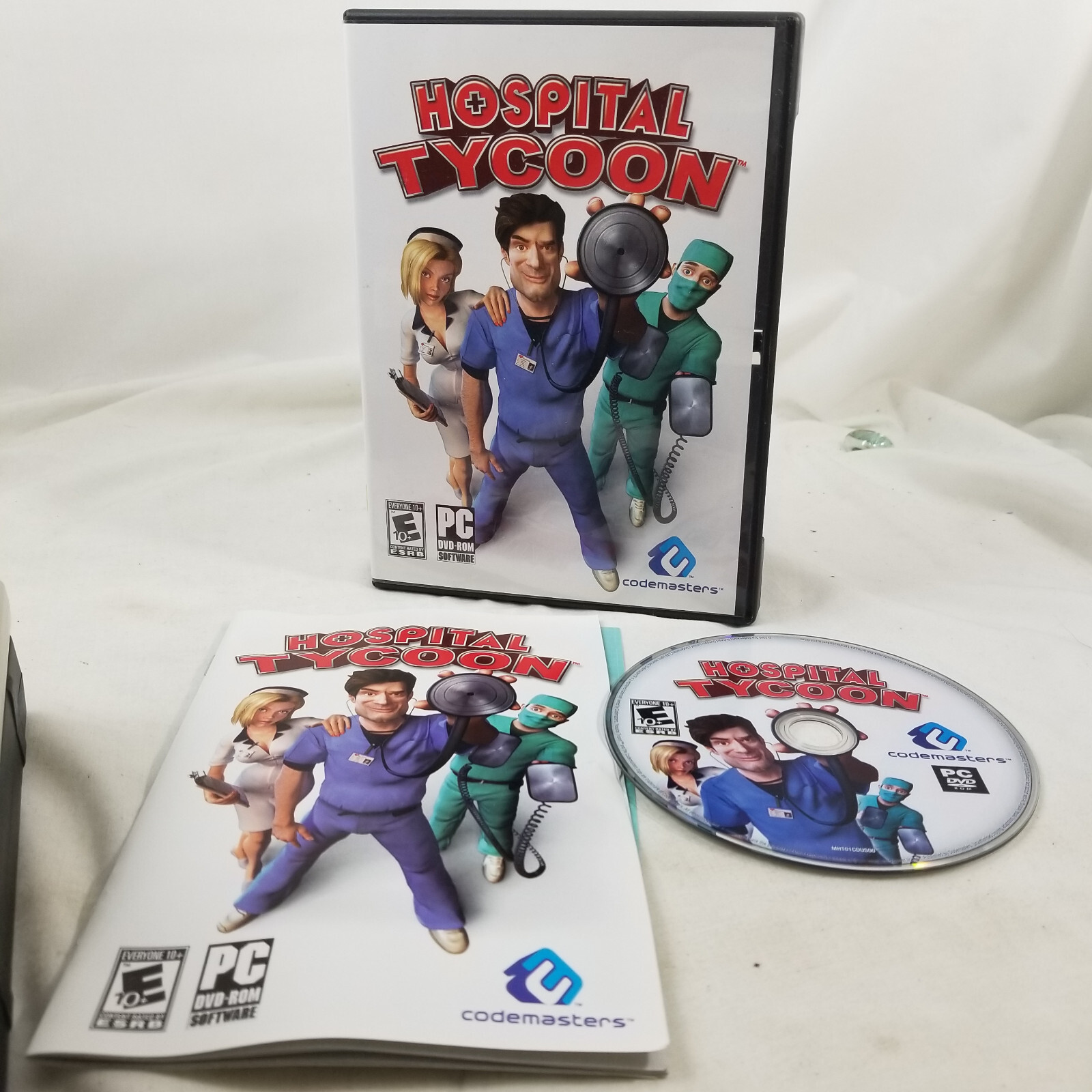Hospital Tycoon (2007, PC Sim Game) Stop a medical drama from becoming a crisis