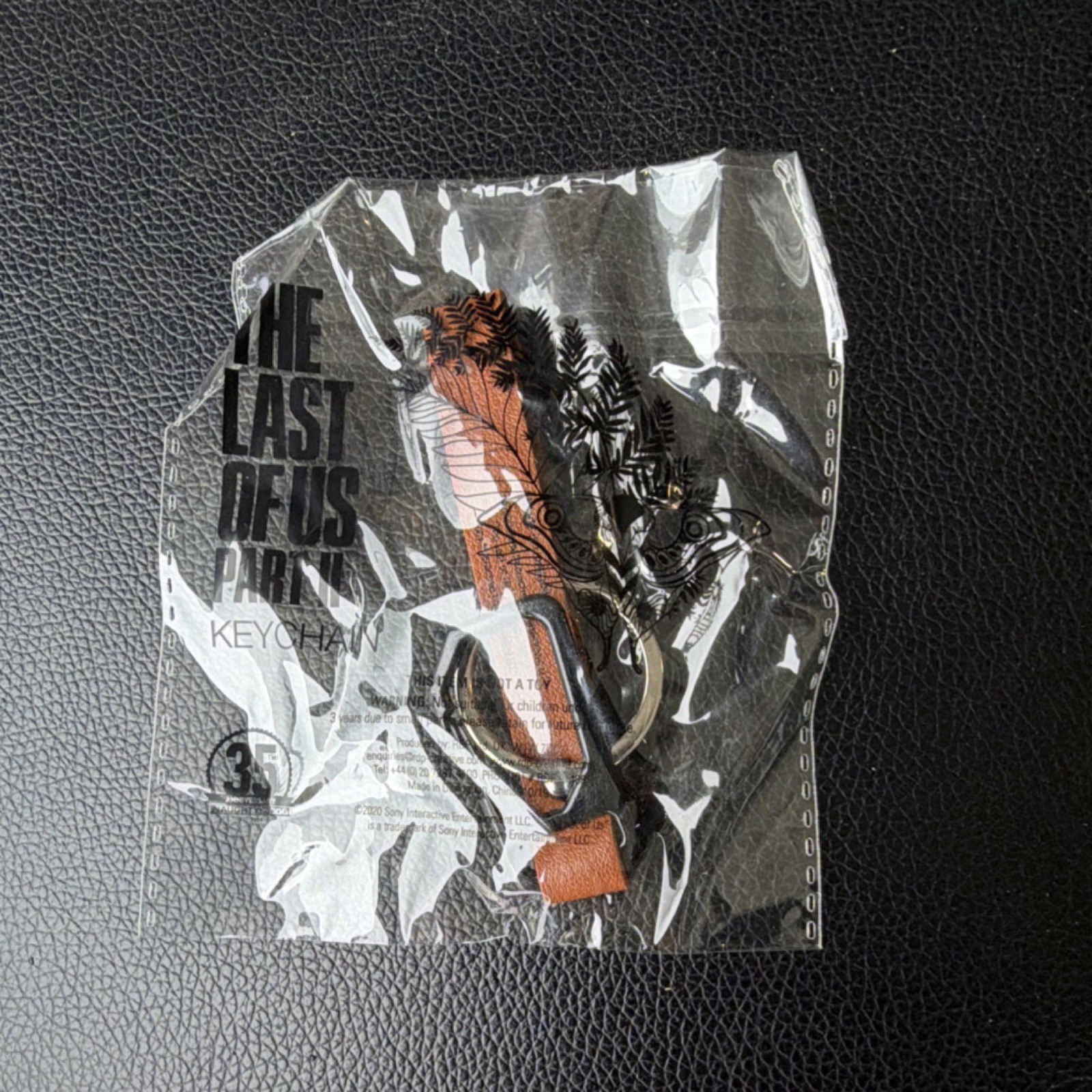 PlayStation The Last of Us Part II Keychain Key Ring Carabiner Clip 2020