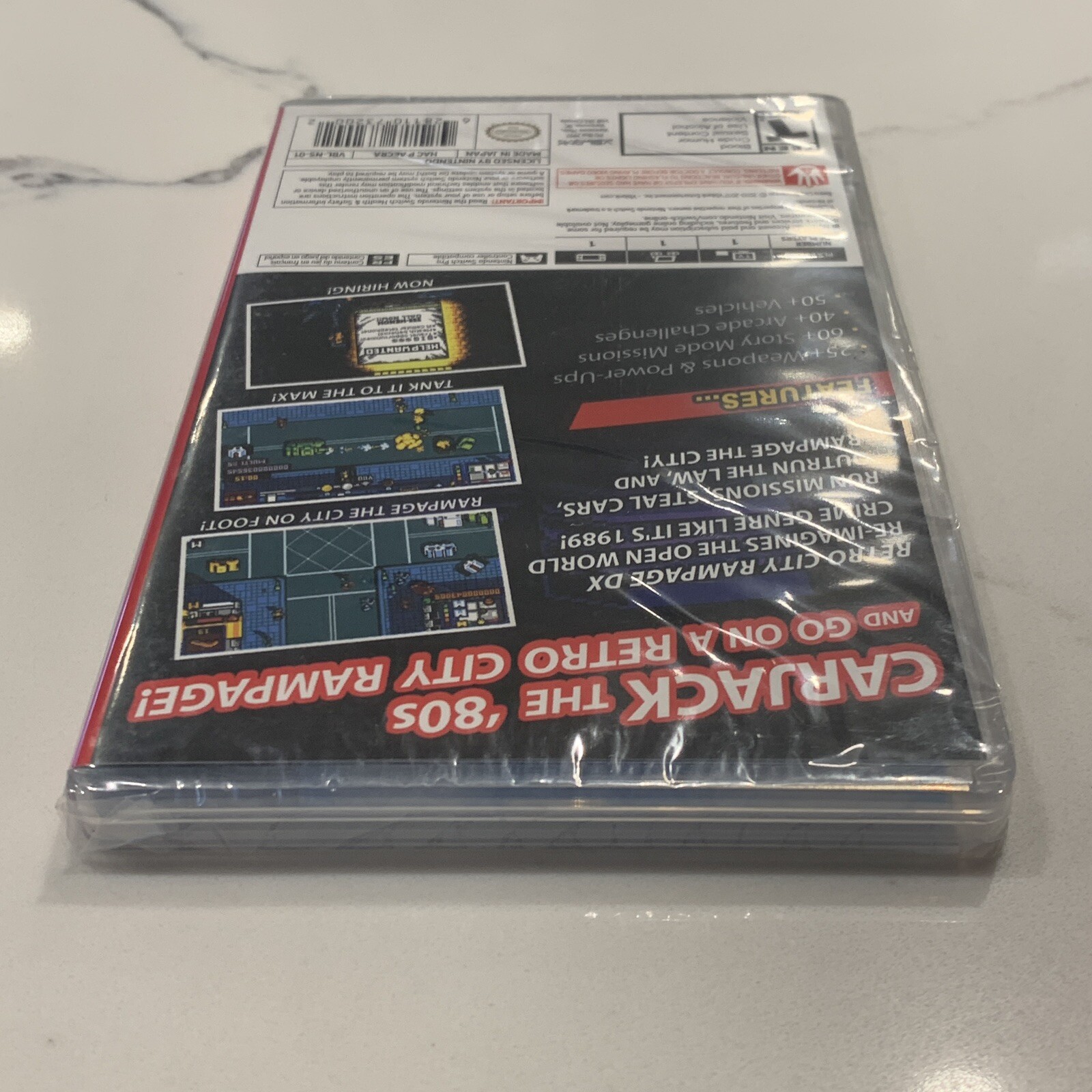 Retro City Rampage DX (Nintendo Switch) Brand New Factory SEALED FAST SHIPPED