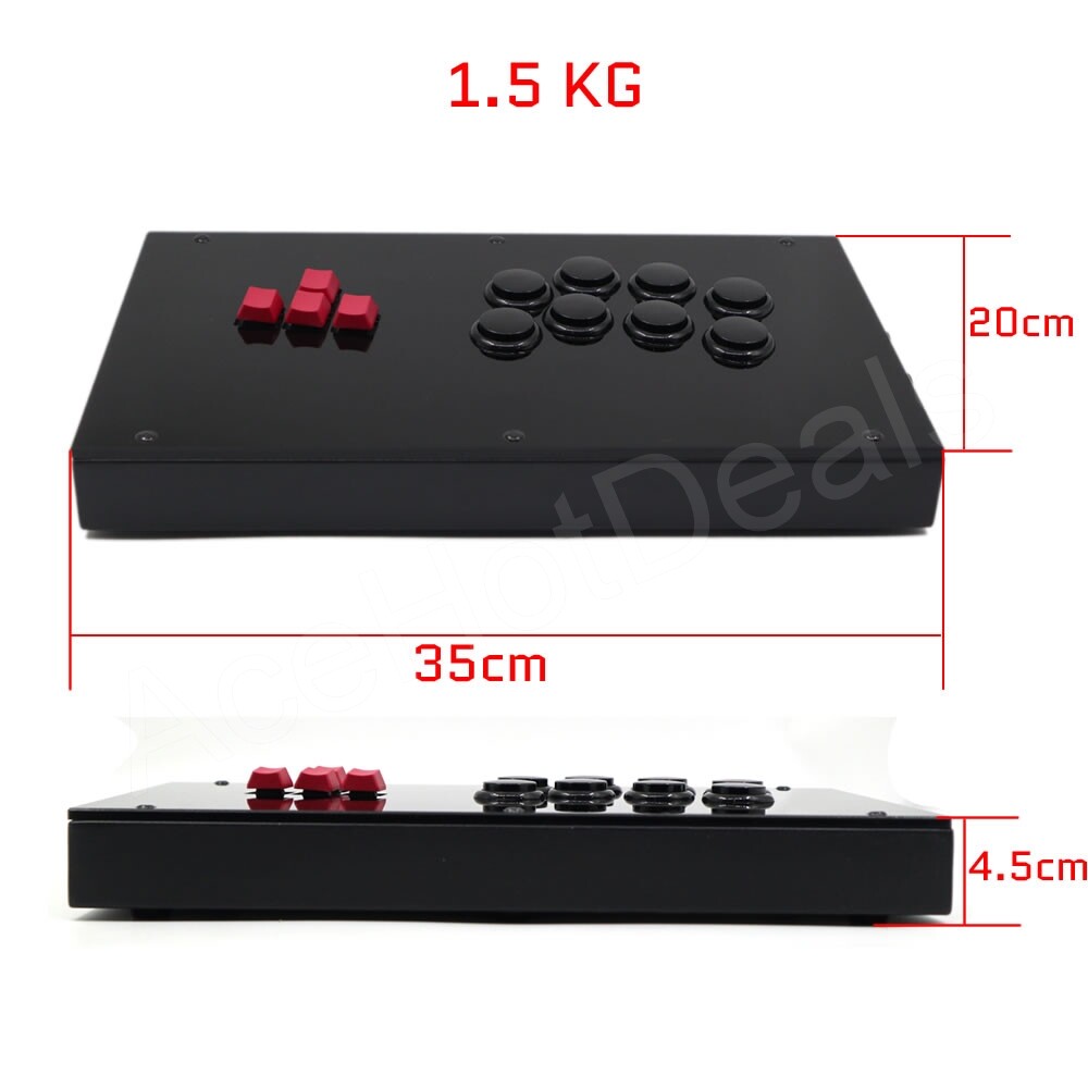 RAC-J800K Keyboard Button Arcade Joystick Game Controller PS5/PS4/PC Mixbox