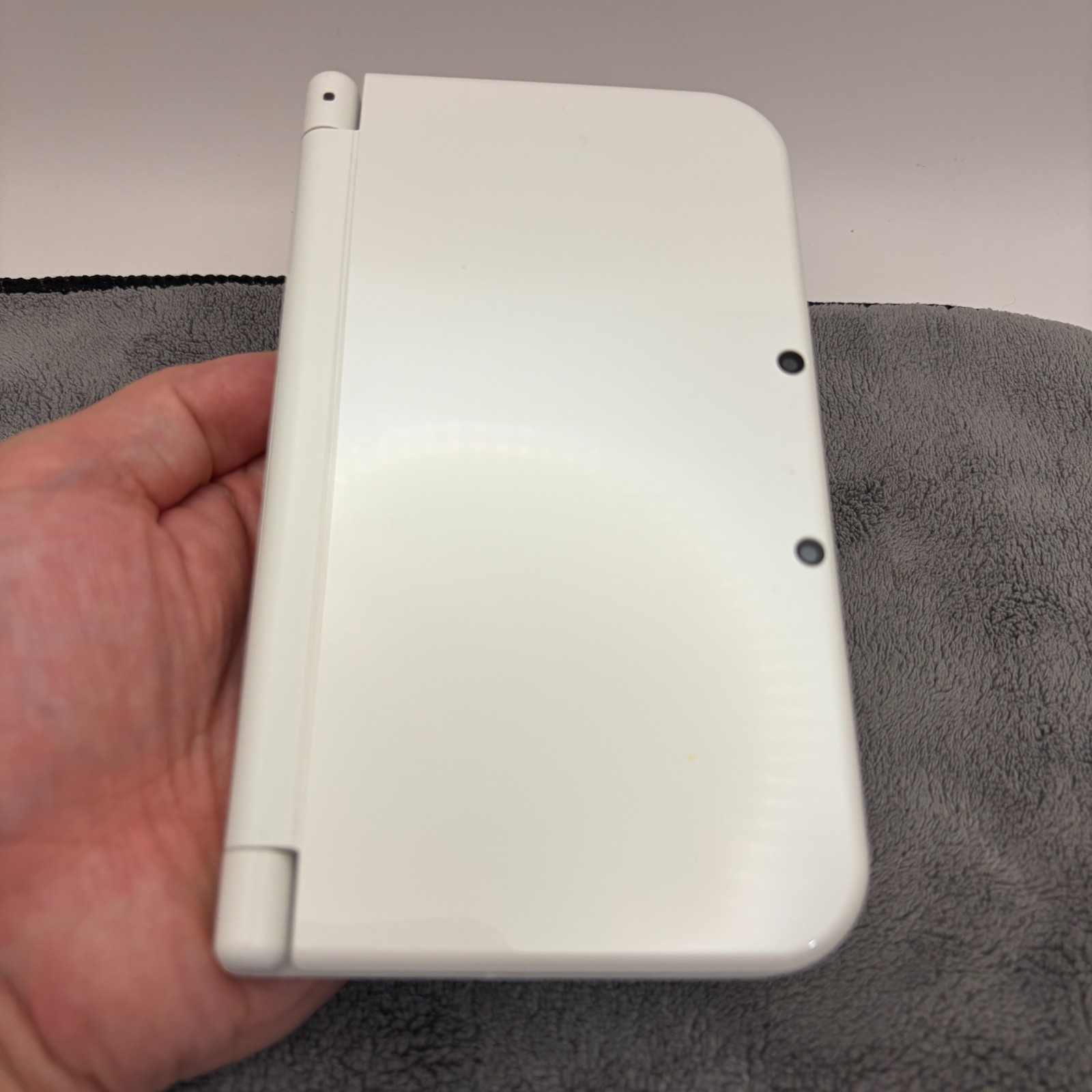 【Excellent5】TOP IPS Nintendo New 3DS LL XL Pearl White Handheld Game Console