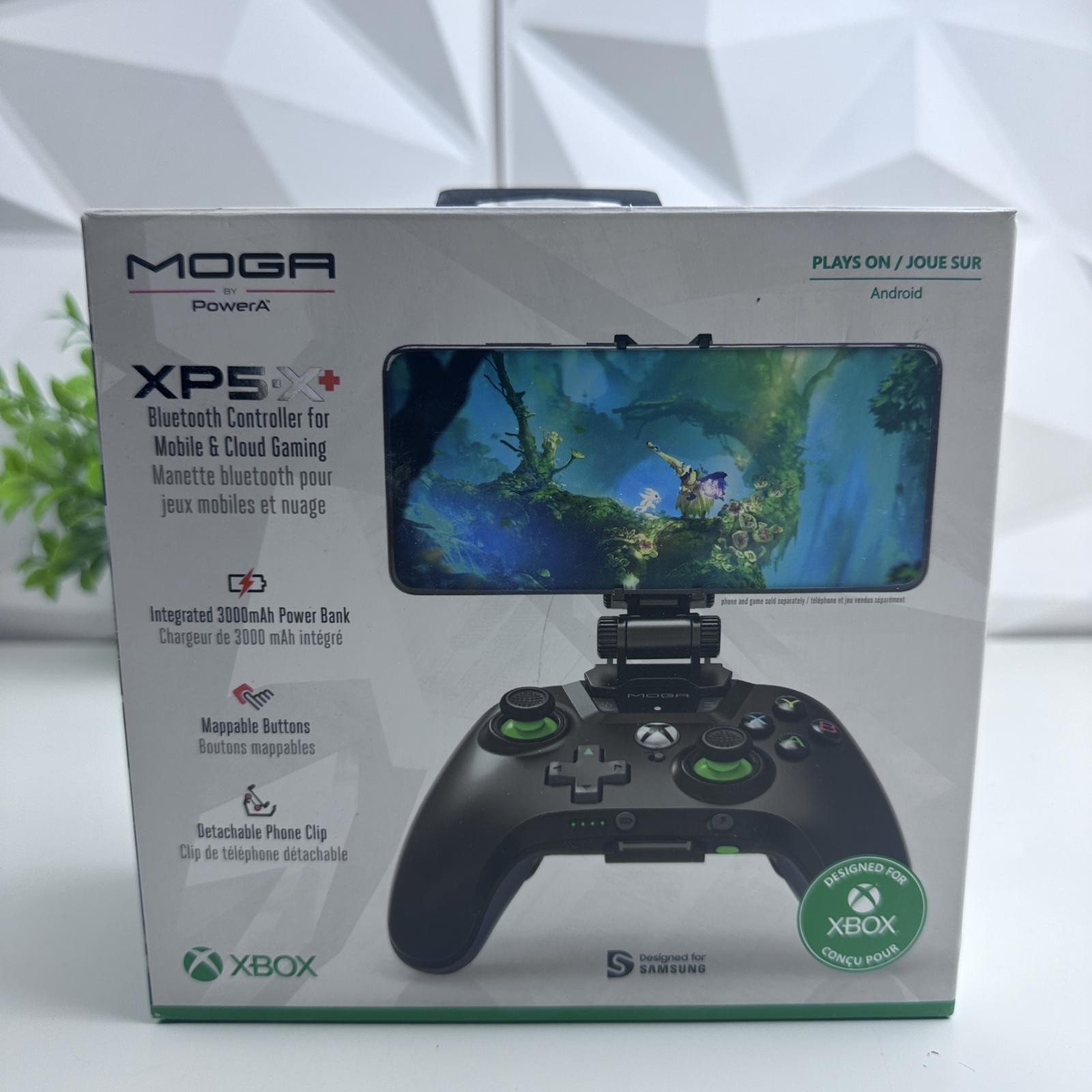 PowerA MOGA XP5-X+ Bluetooth Controller, 3000mAh Power Bank, Android, Xbox