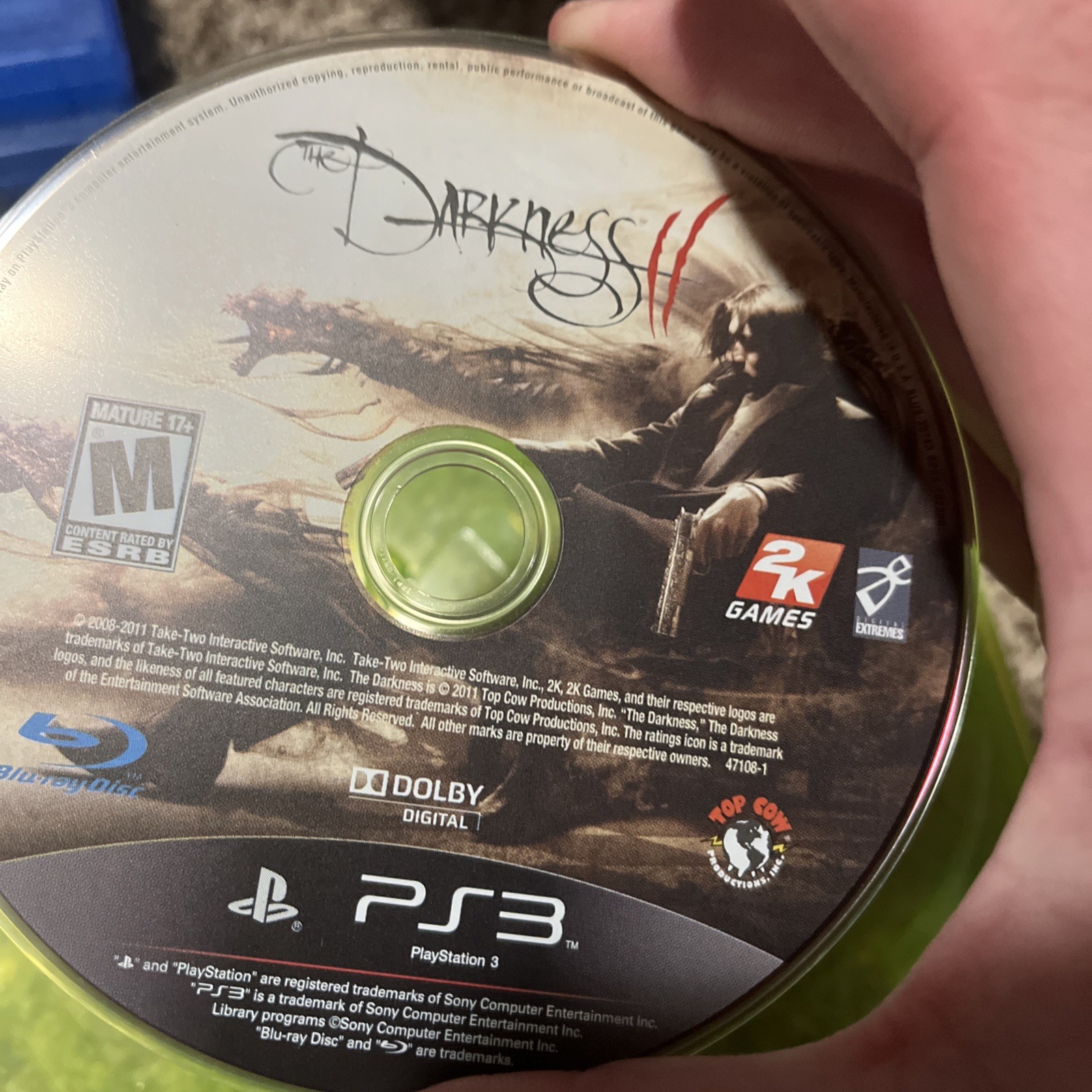 THE DARKNESS II 2 PlayStation 3 PS3 –