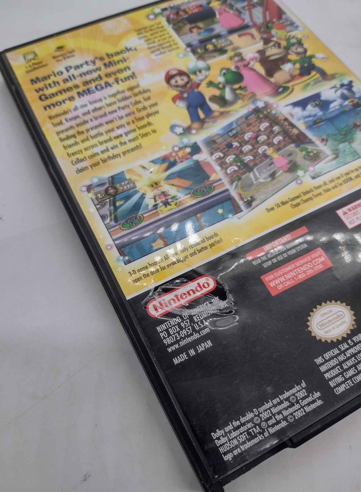 Mario Party 4 And 5 Lot (Nintendo Gamecube) Complete Manuals Inserts Included