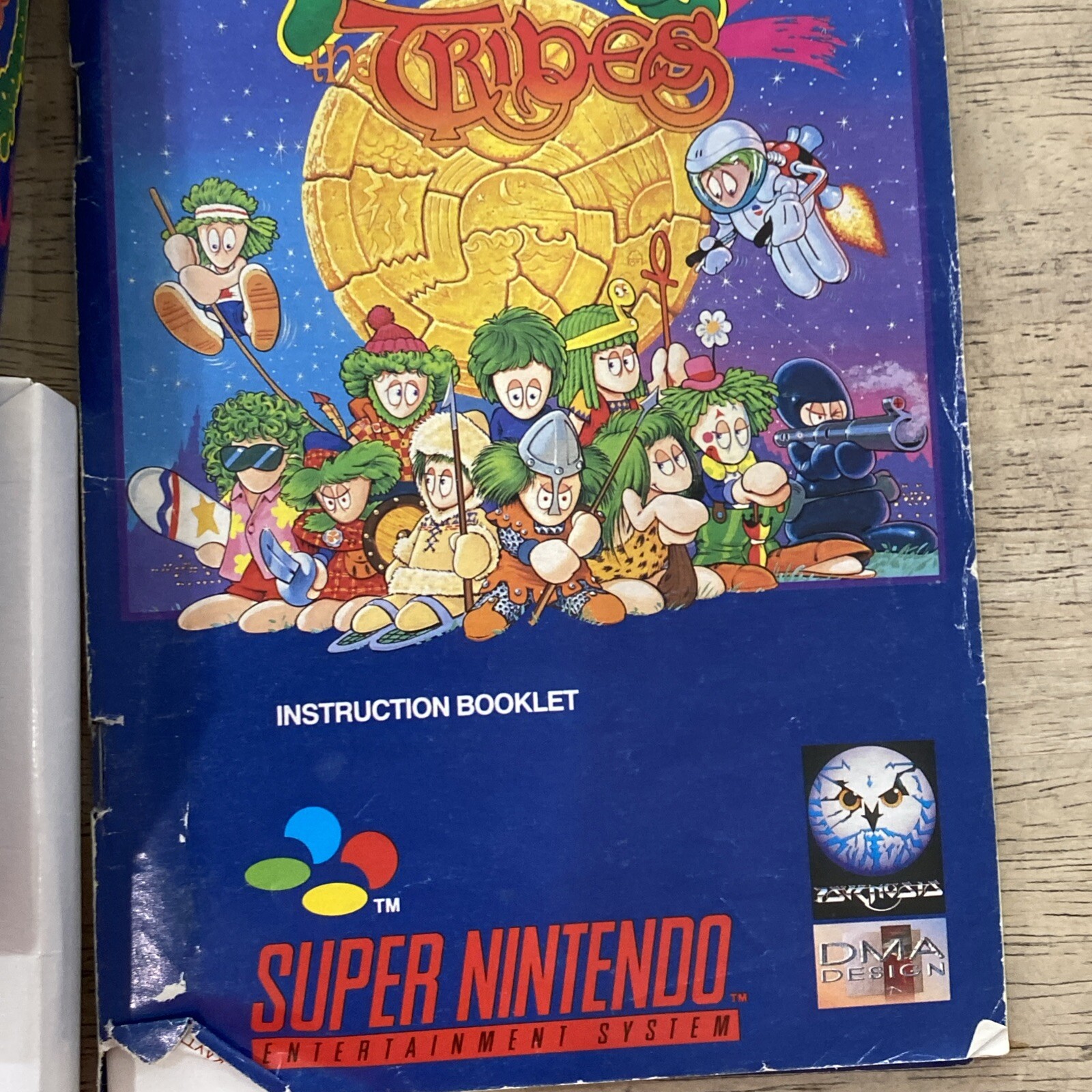 Lemmings 2: The Tribes Super Nintendo SNES Complete CIB Great Shape! Rare!!!