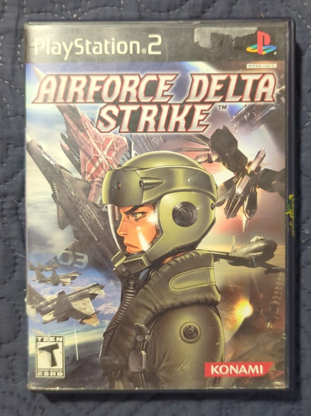 AirForce Delta Strike (Sony PlayStation 2, 2004) PS2 Complete