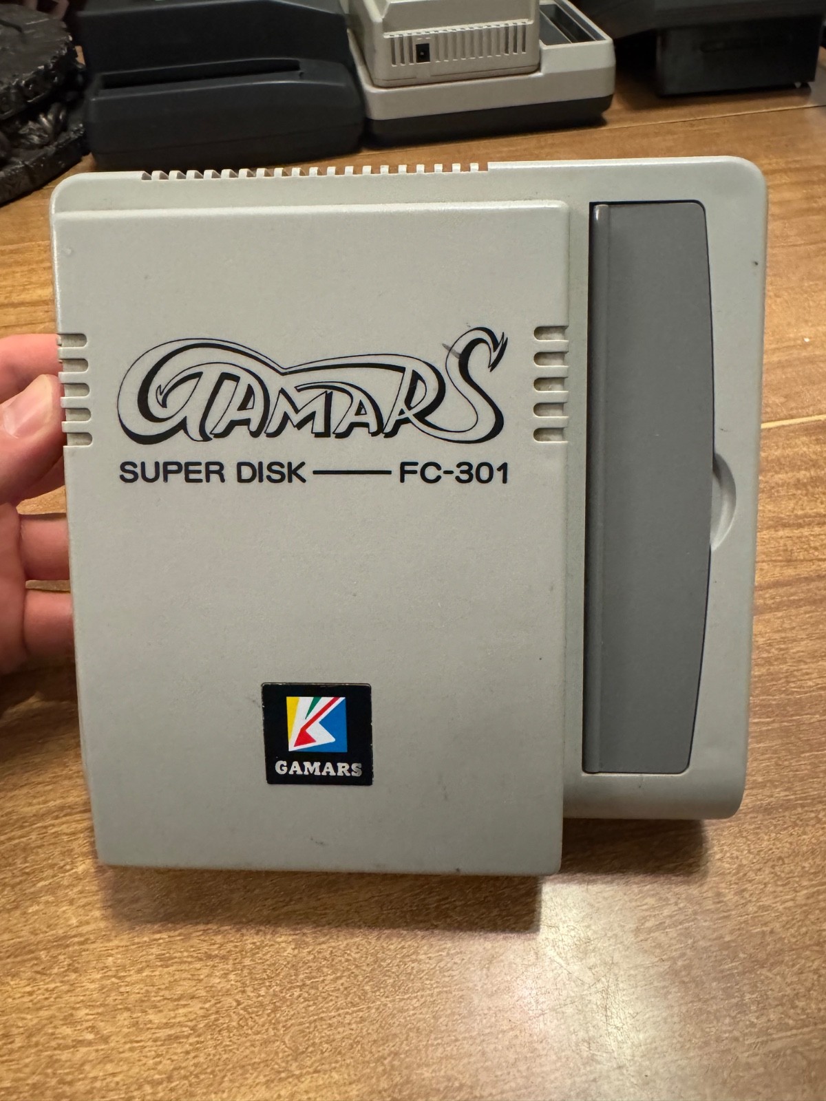 Gamars Super Disk FC-301 Super NES Nintendo SNES Famicom floppy video game unit