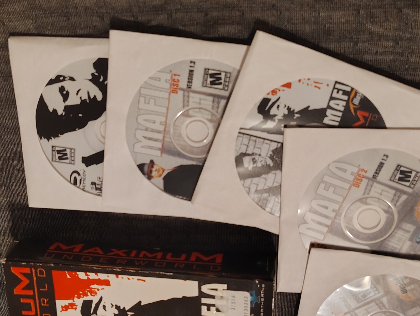 Max Payne / MAFIA Bundle: Maximum Underworld Big Box PC (Windows PC) 5 Disc Set