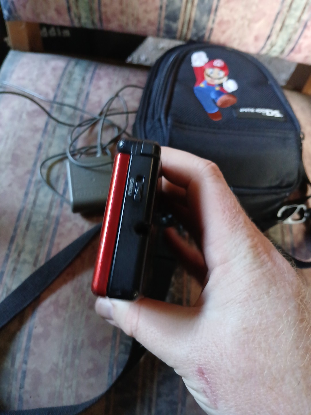 Nintendo DS Lite Crimson Handheld System – Red/Black