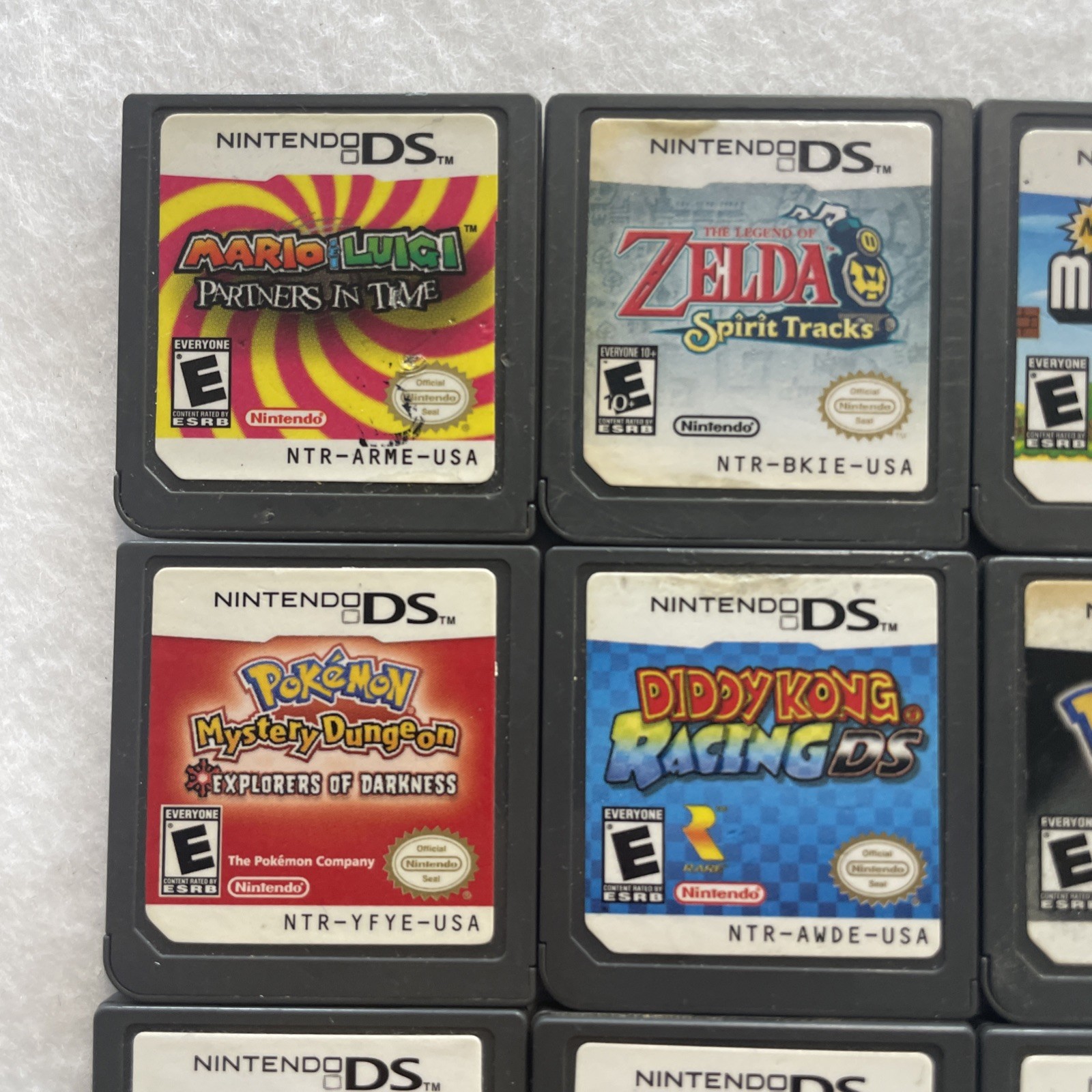 Lot of 16 Popular Nintendo DS Games. No Boxes. All Tested and Working. Pokemon