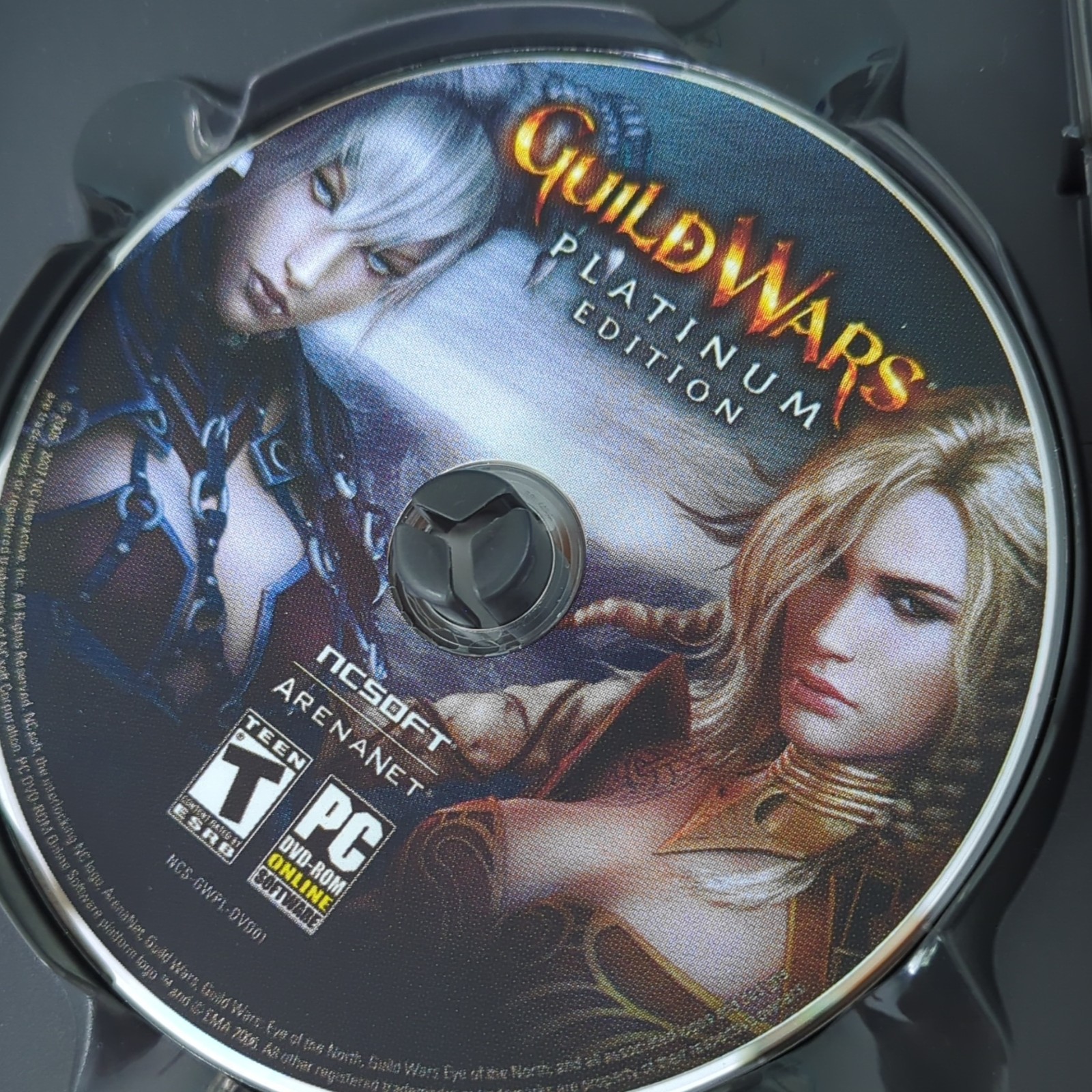 NCsoft Guild Wars Platinum Edition PC T-Teen Role Playing Online Expansion NTSC