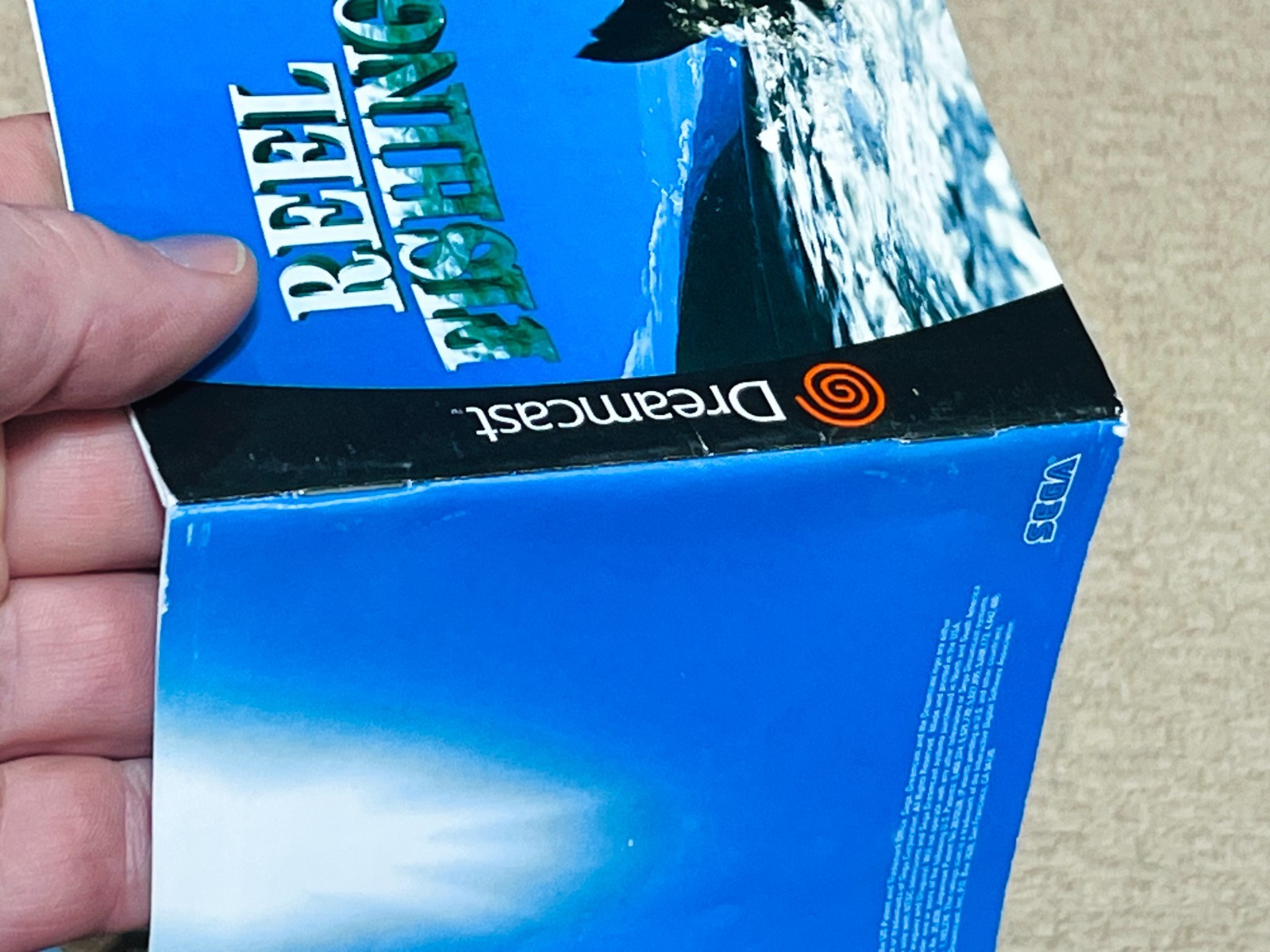 Reel Fishing Wild (Sega DreamCast) – Complete CIB – Tested + Registration Card